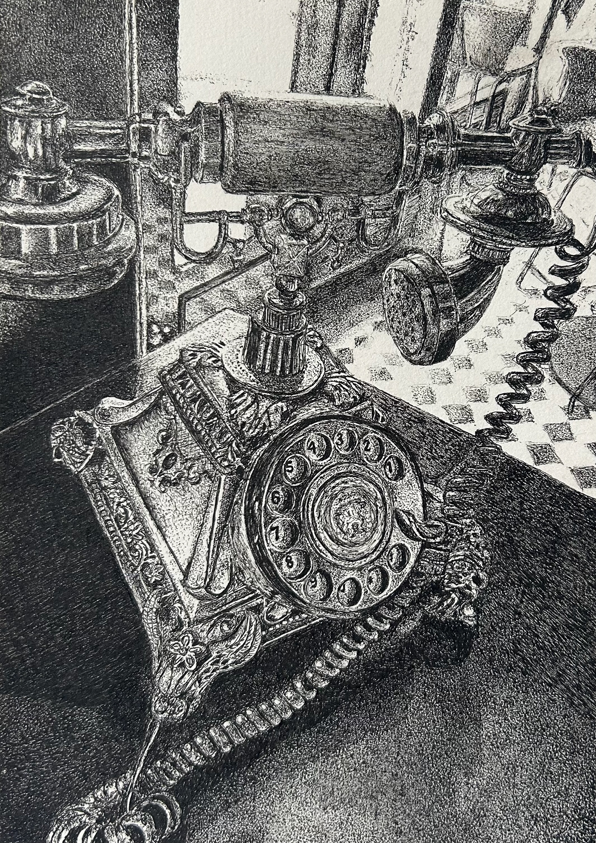 Small Study for Applez-Moi [2026] | Ink Pen on Paper | 14.8 x 21cm | SOLD