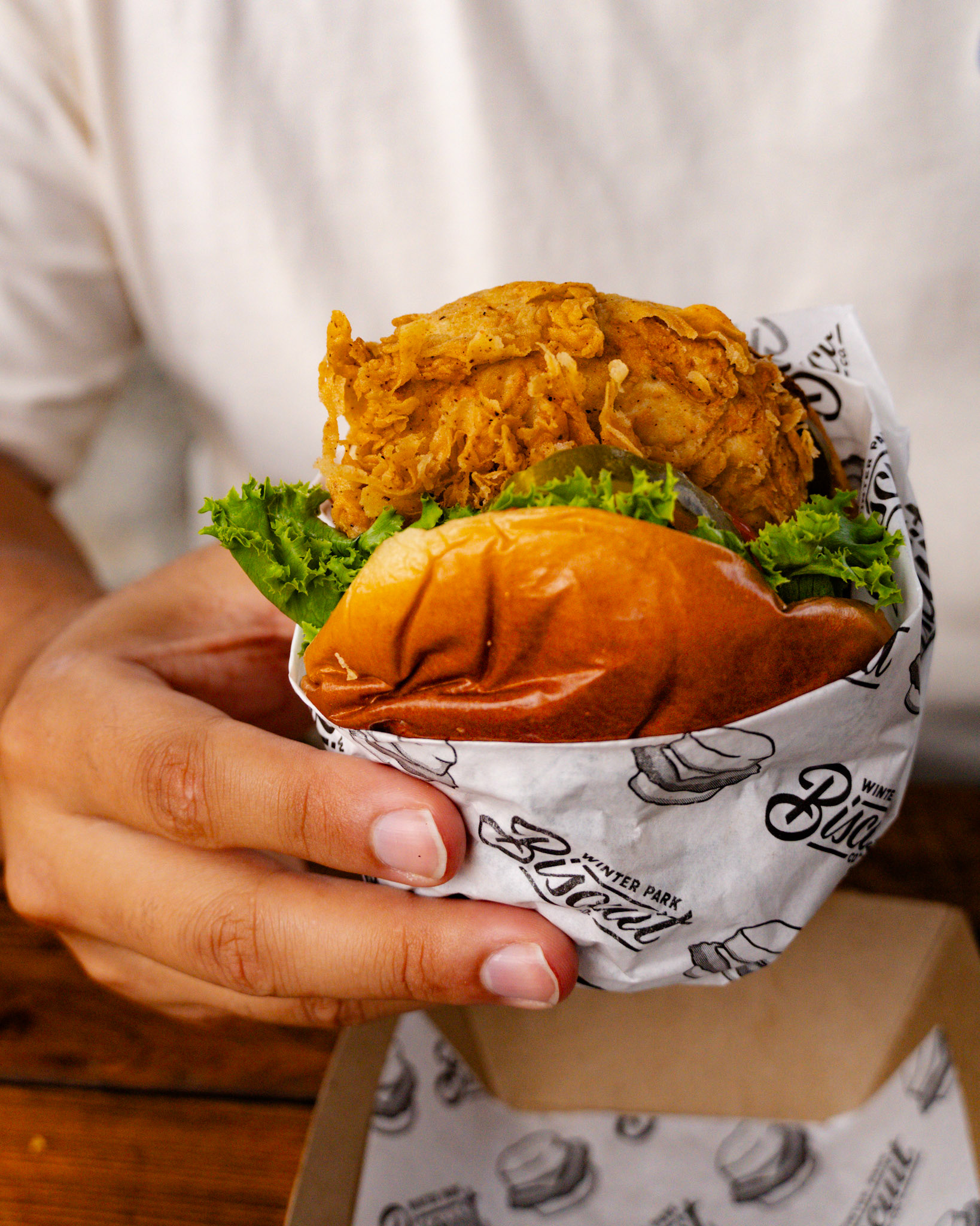 Adding human element: Close shot.