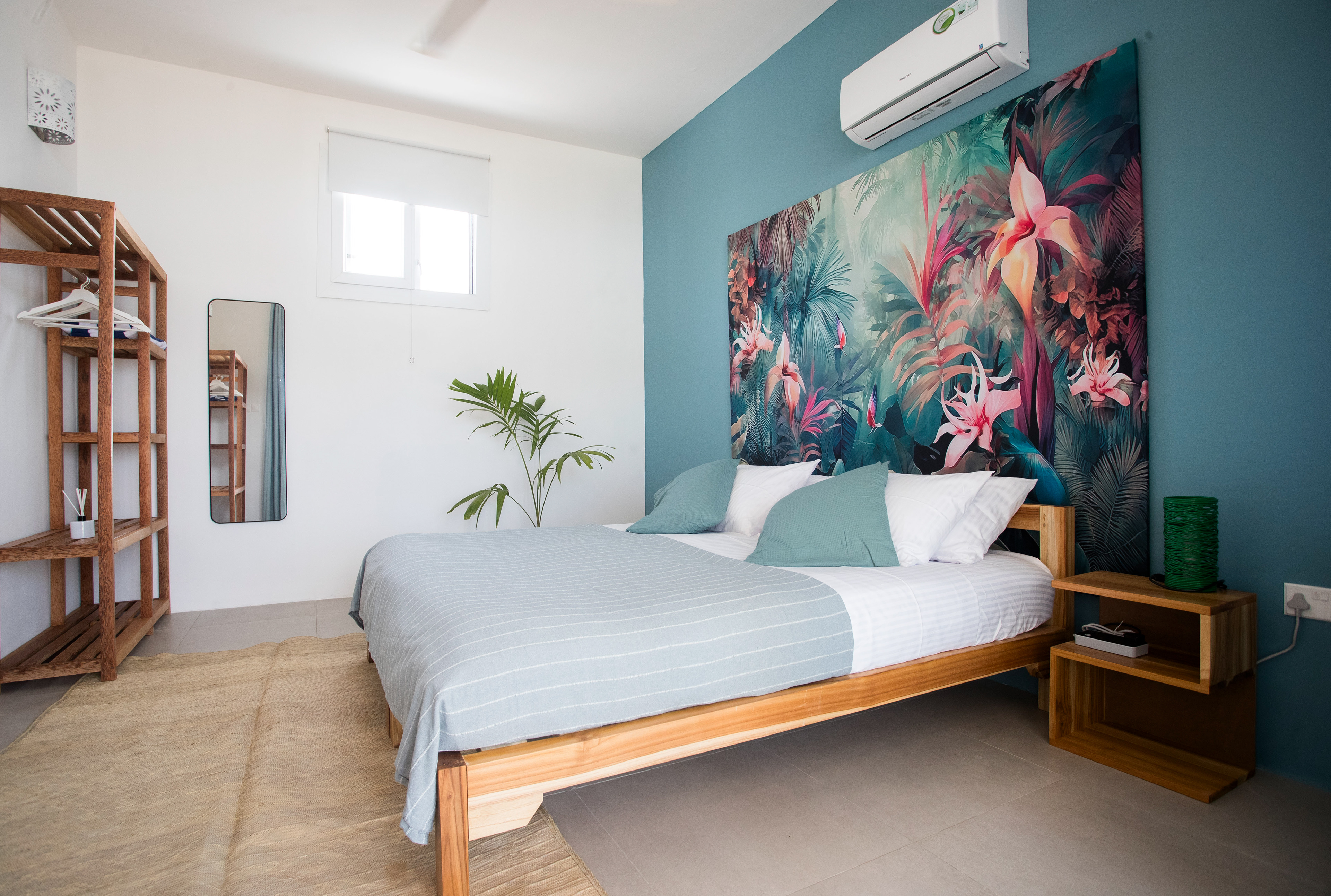 Spacious rooms with plenty of wardrobe space
