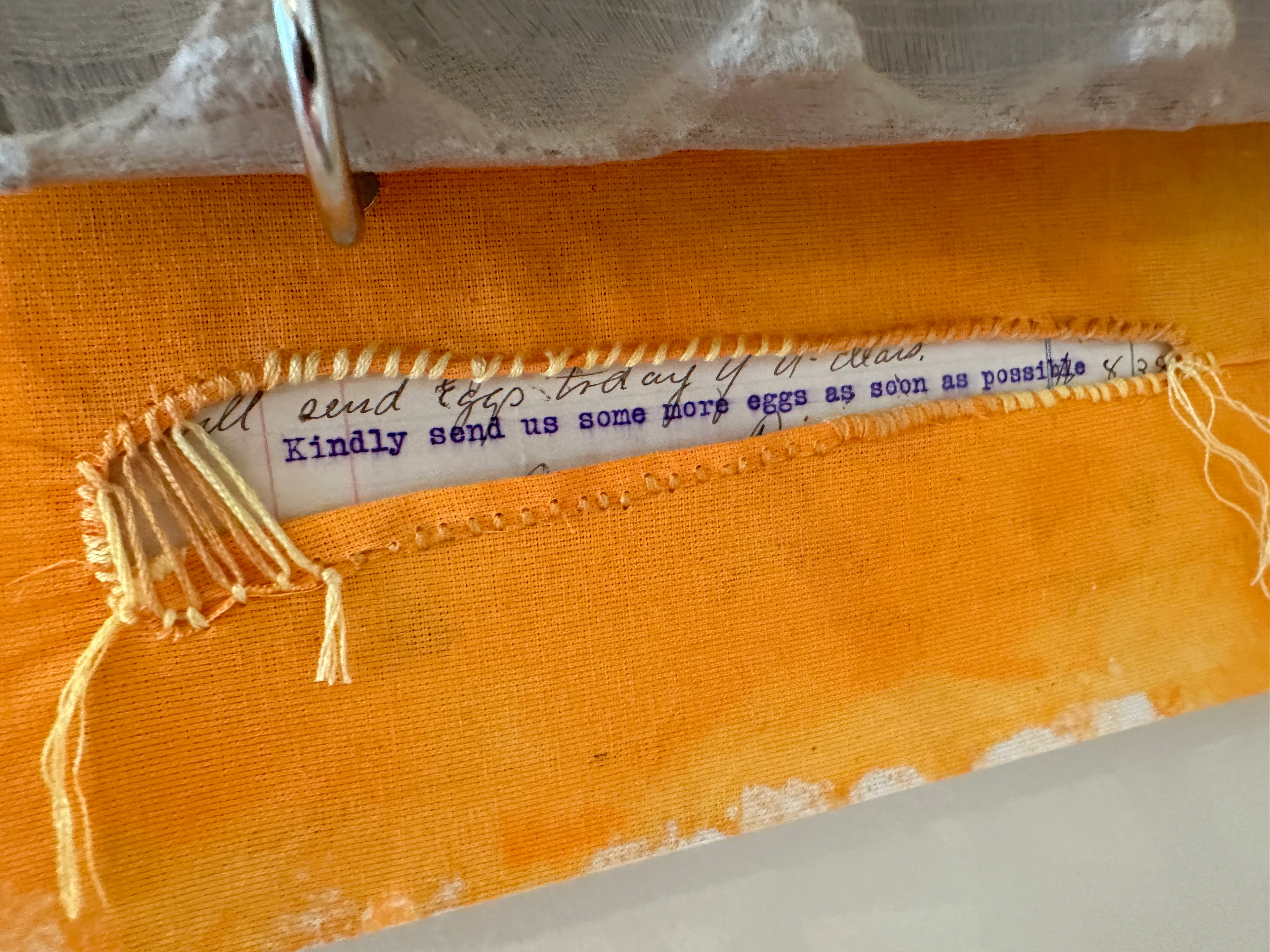 Runny Eggs Text Detail