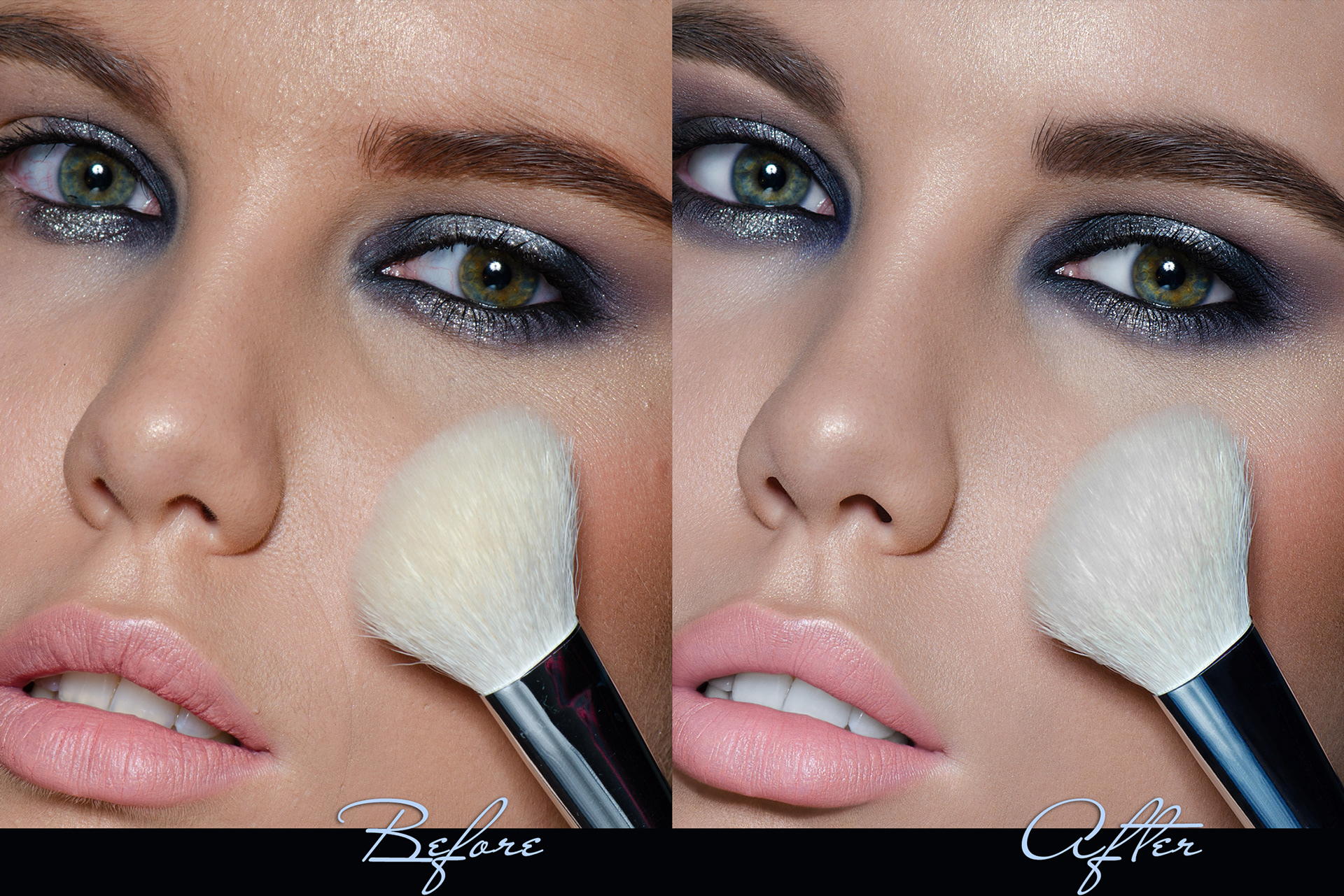 Photographed by Alex Malikov, Makeup by Girich Karina.