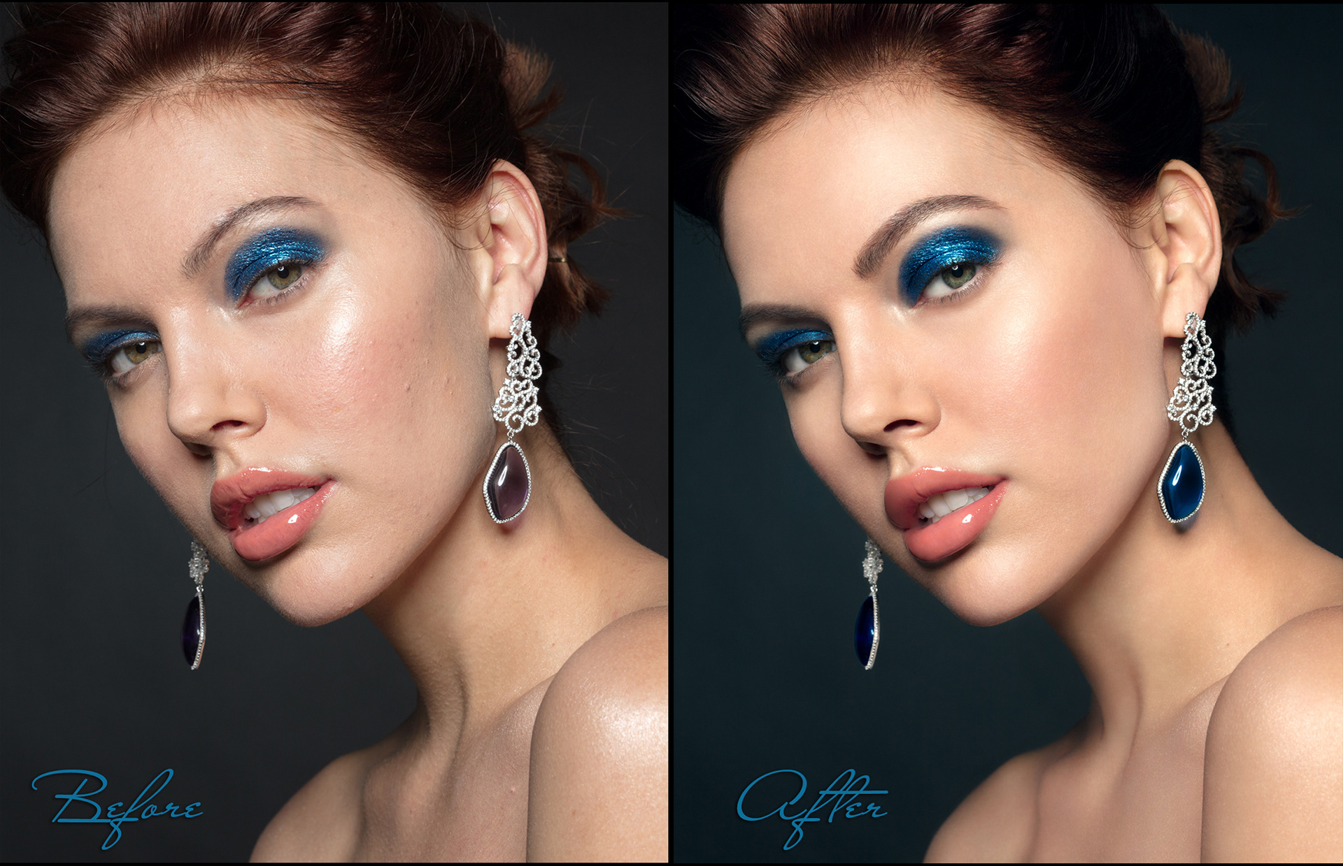 Photographed for Retouching Academy by Julia Kuzmenko