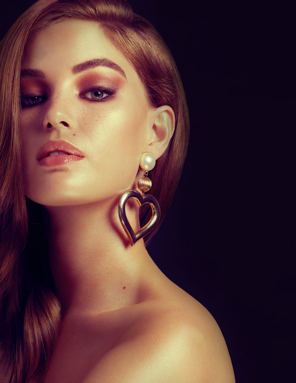 Photographed by Tina Eisen /beauty and fashion photographer, London, UK/ for Capture One Pro competition.