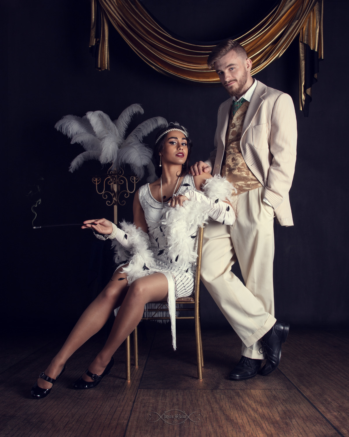 Styled Couple Portrait