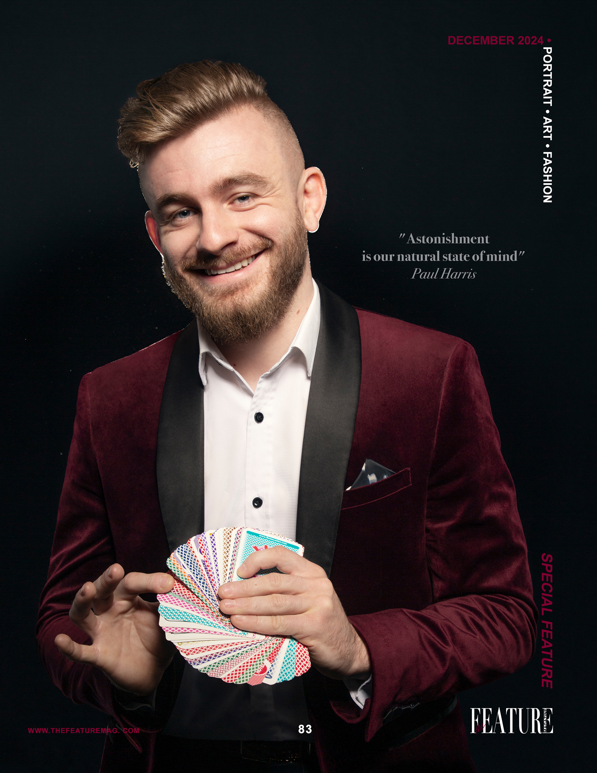Photos for Professional Magician for Magazine feature