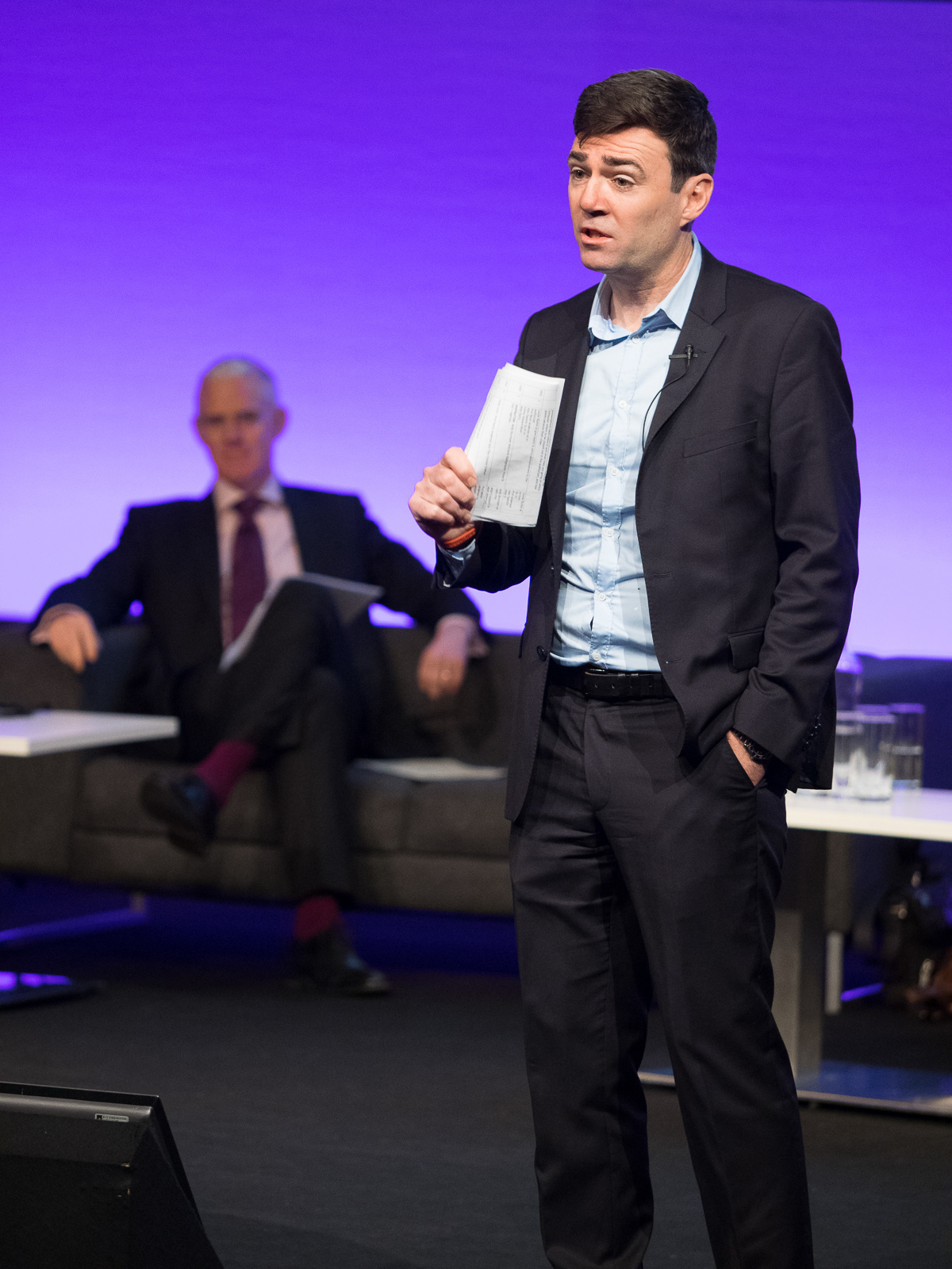 Andy Burnham, Mayor of Greater Manchester.