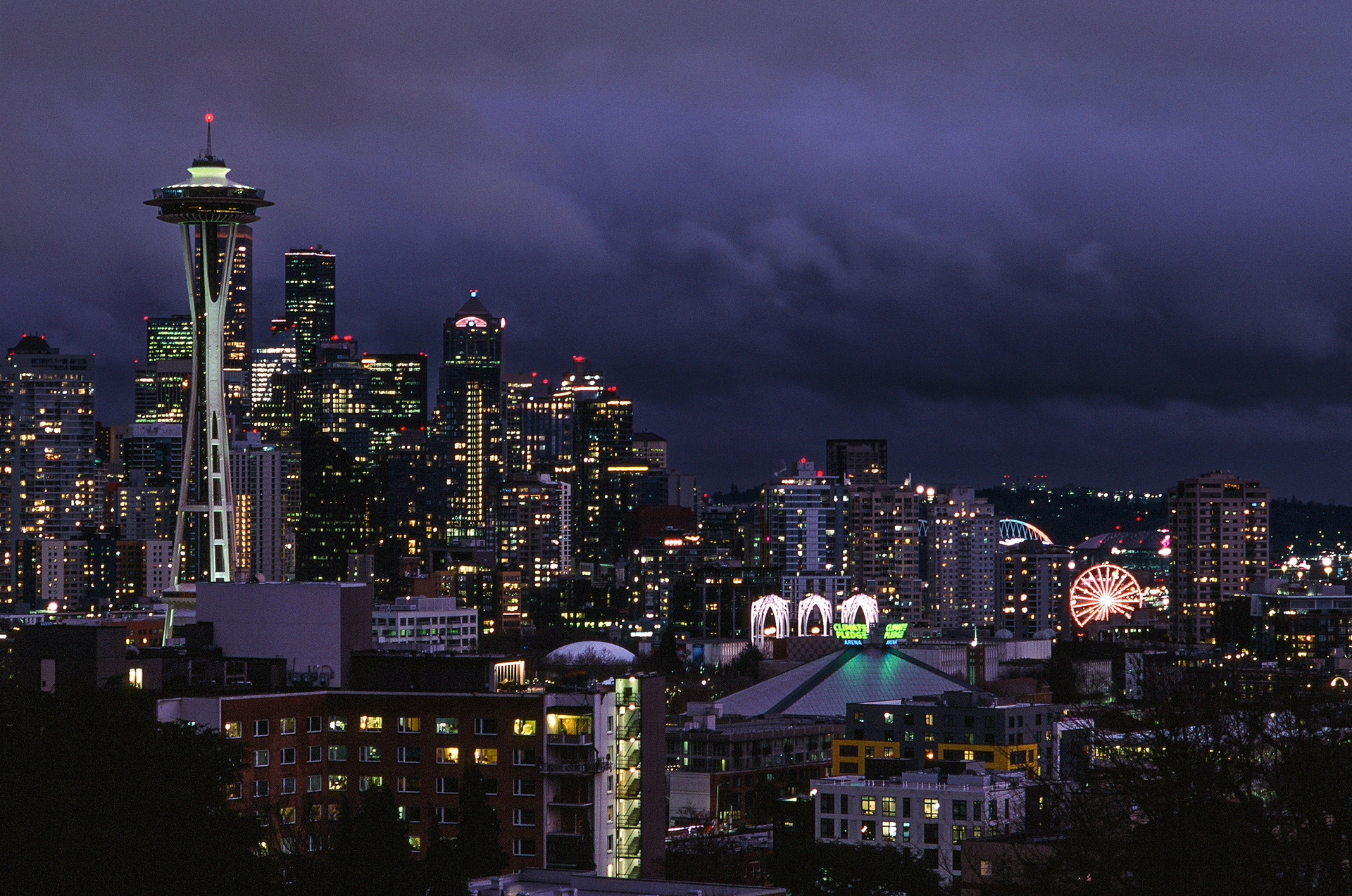 Nikon F2 / Fujifilm Provia 100 Film, Kerry Park, Seattle