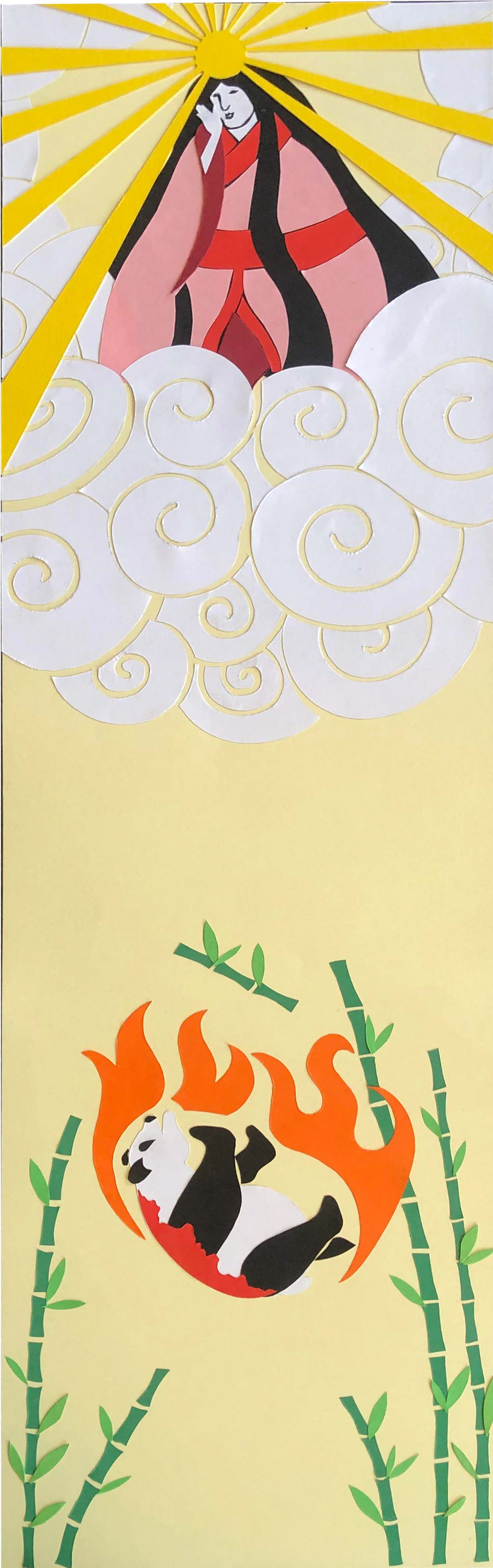 Paper cut outs/Japanese culture