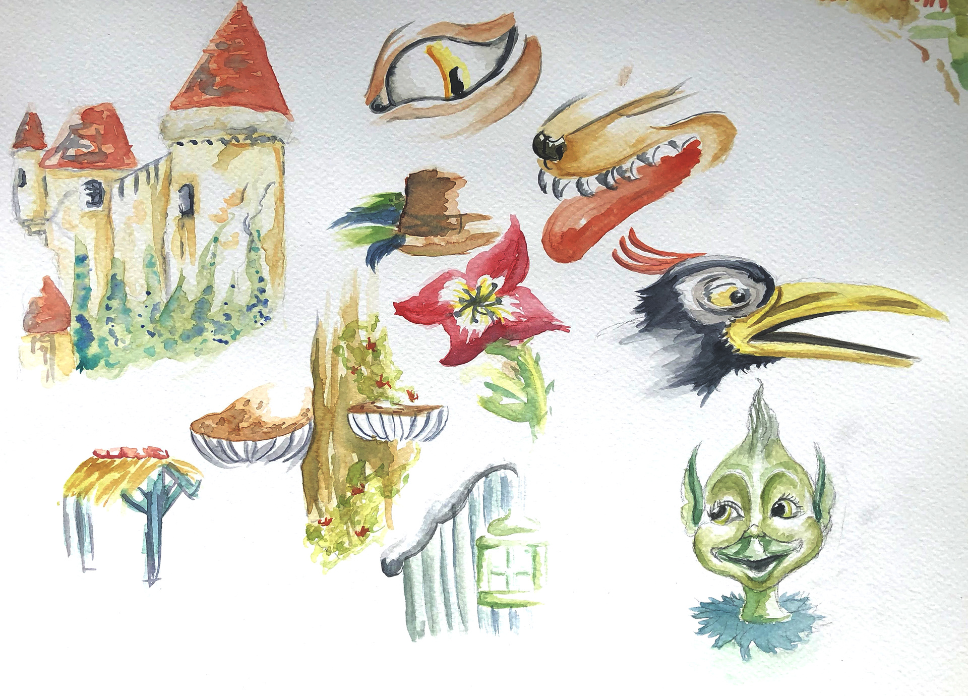 Watercolor exersize 1