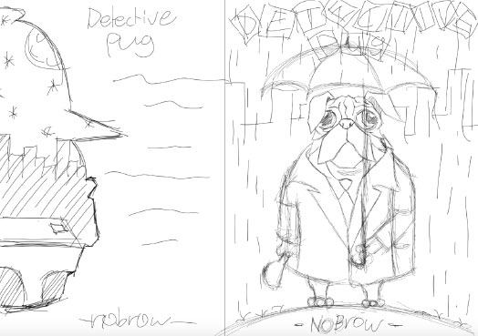 Rough sketch final cover