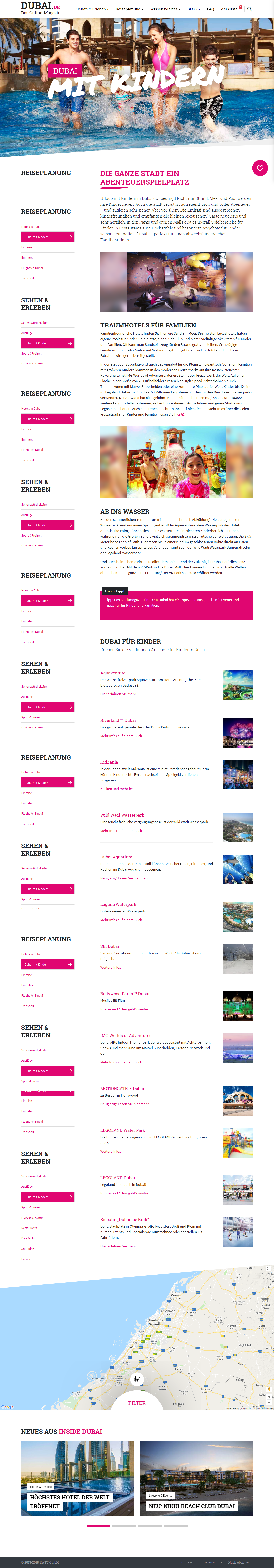 Dubai.de, das Online Portal von EWTC 