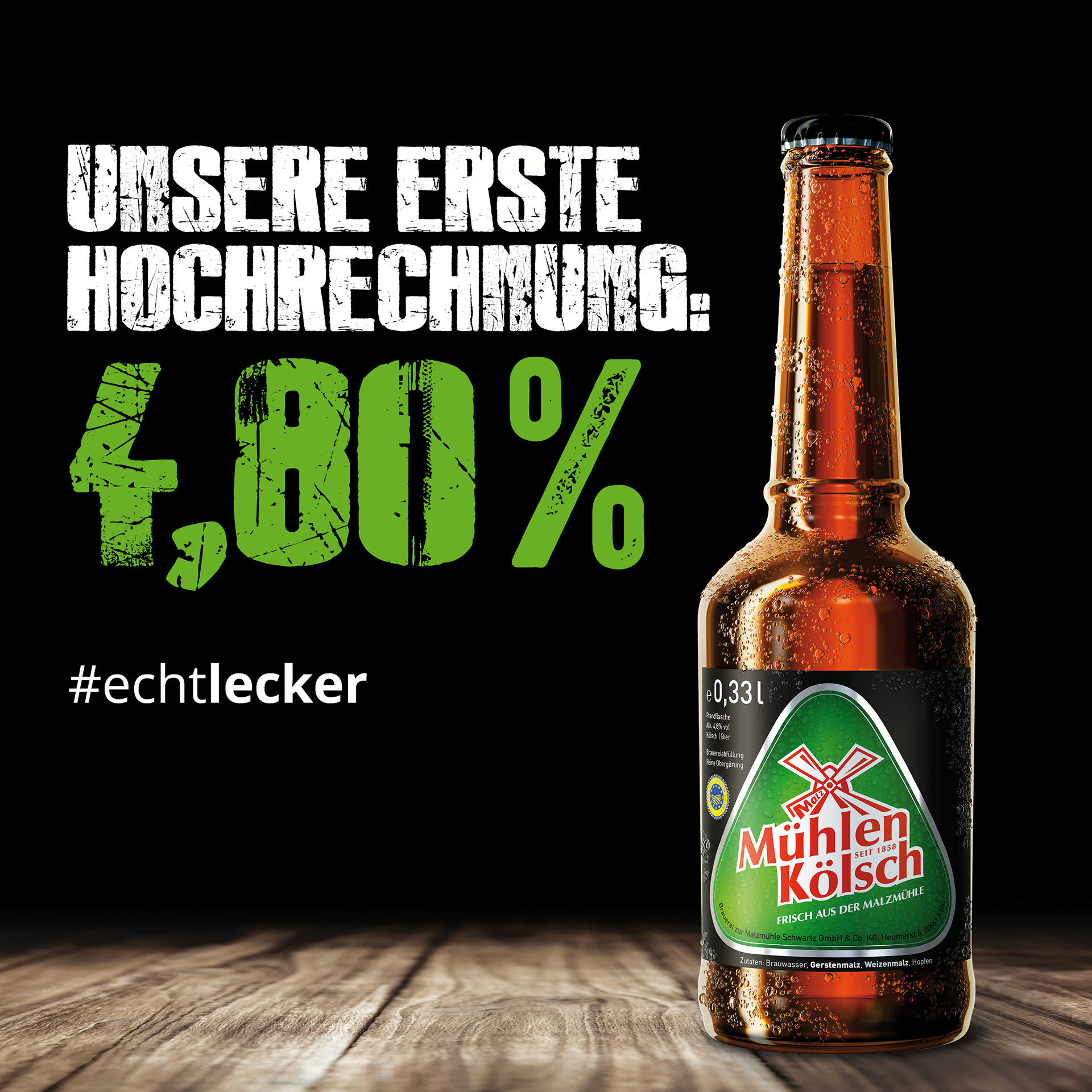 Mühlen Kölsch Social Media Kampagne