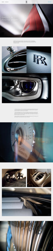Example of full page drop of content