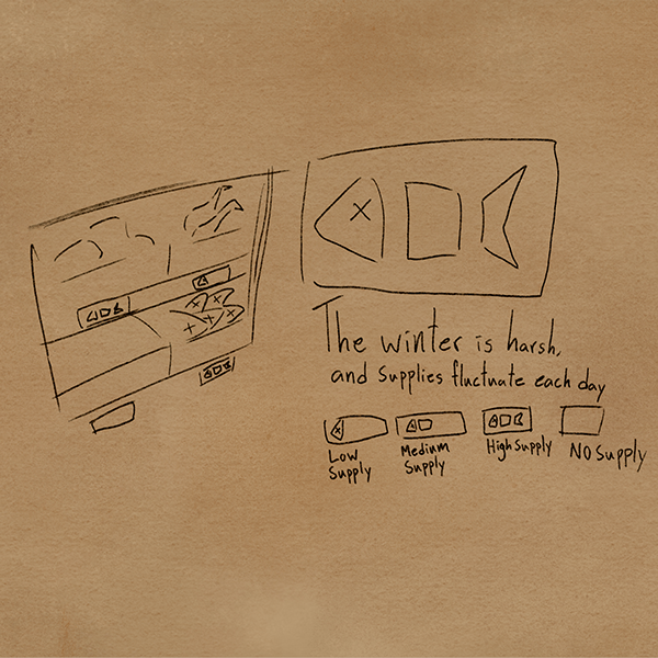 My mockup of the intro sequence