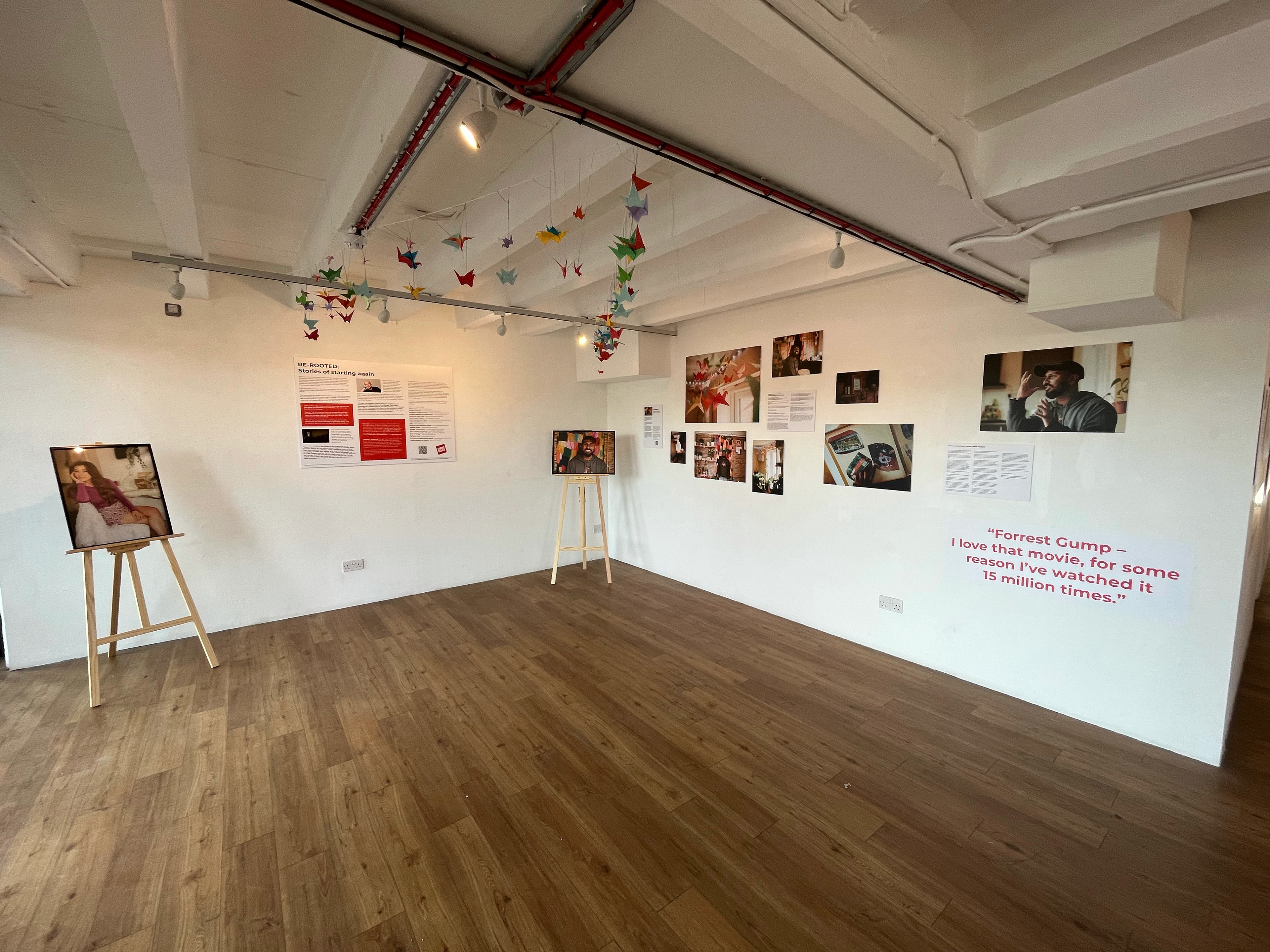 COMIC RELIEF'S RE-ROOTED EXHIBITION