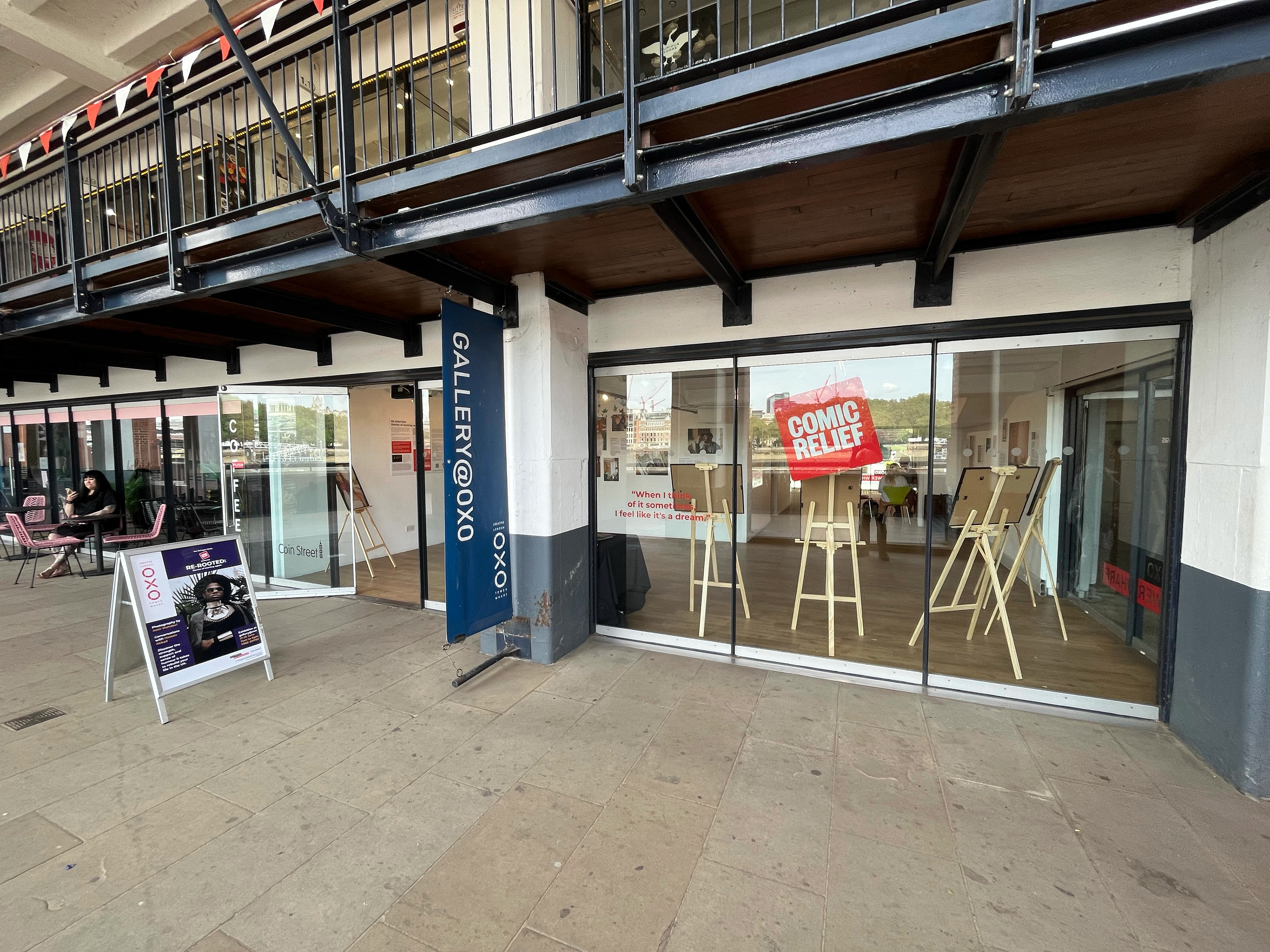 COMIC RELIEF'S RE-ROOTED EXHIBITION