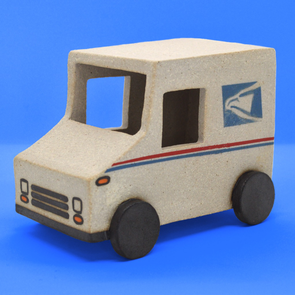 Private Commission | USPS Truck: Created in celebration of the U.S. Postal Service.