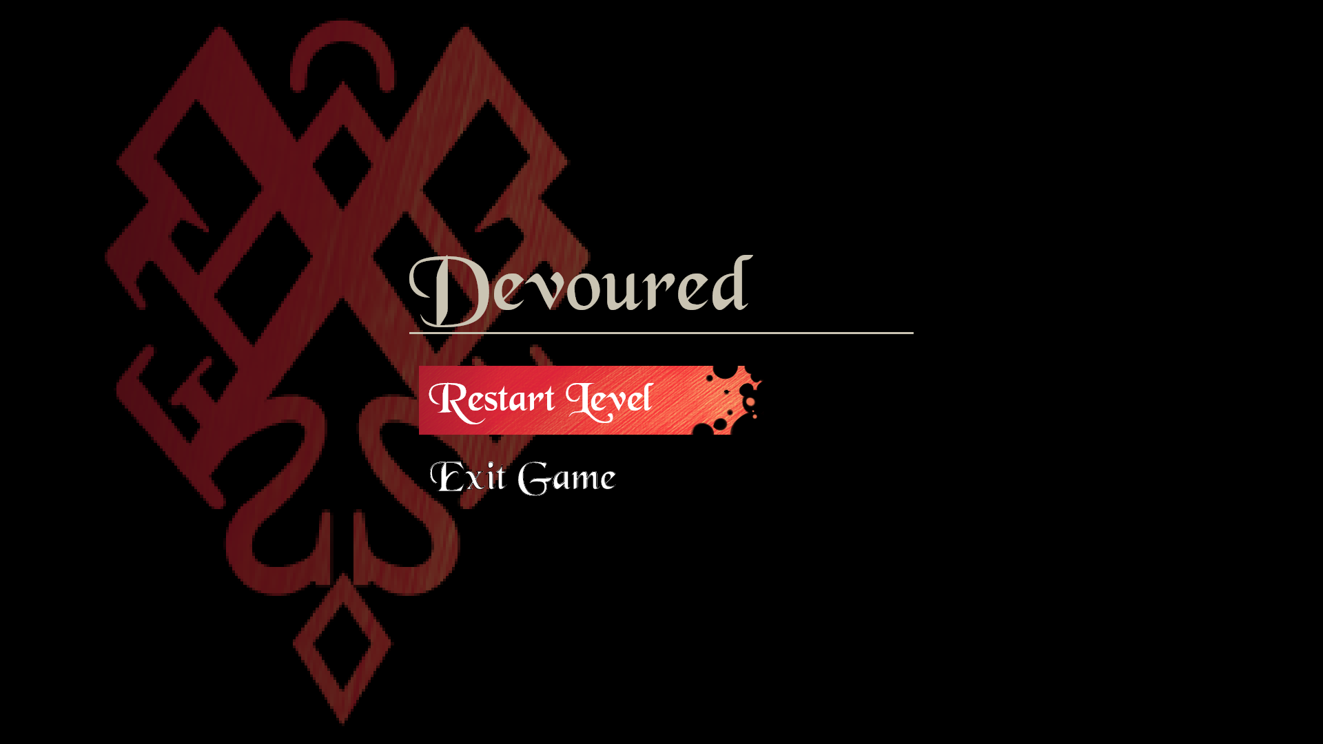 Mid-Fidelity - Death Screen