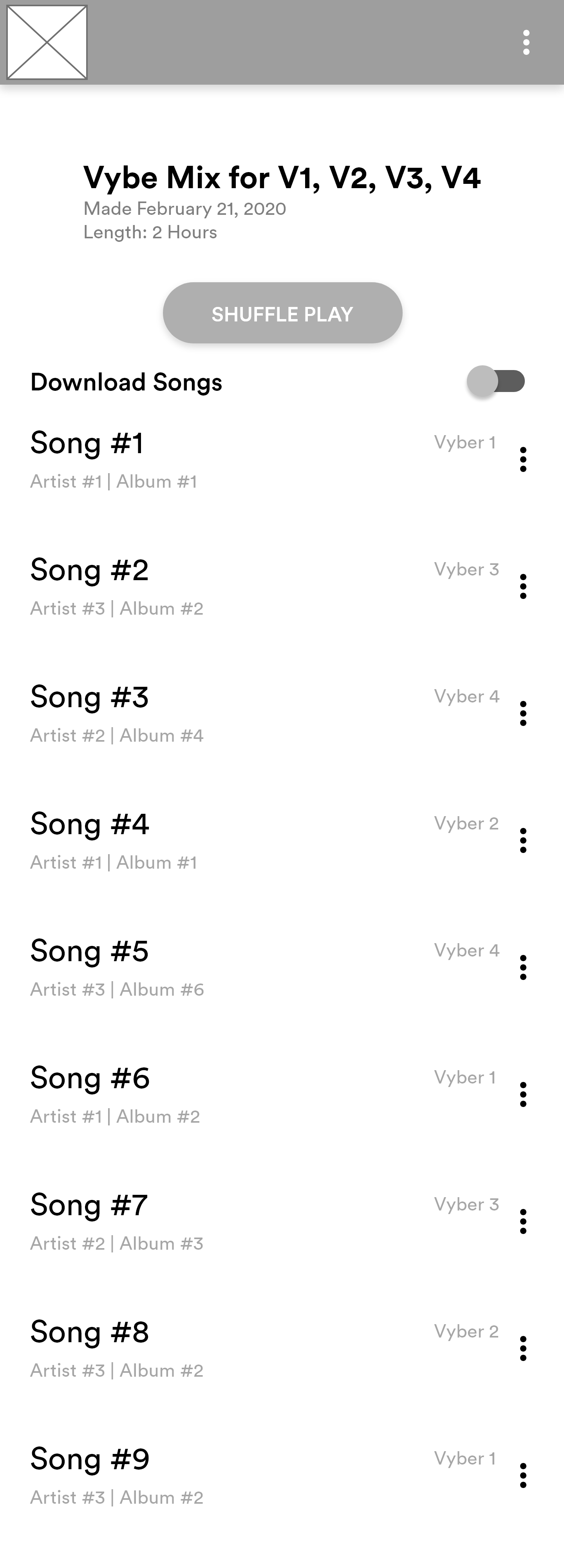 Final Playlist