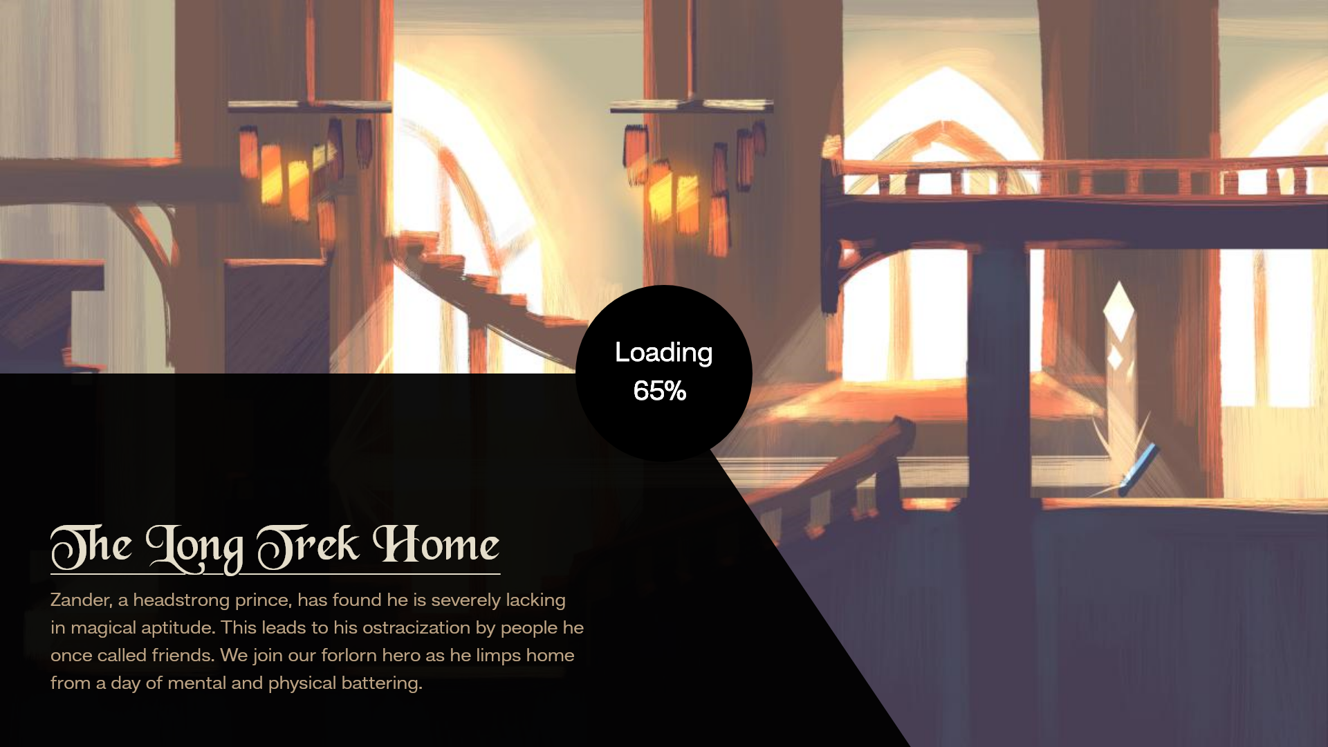 Mid-Fidelity - Loading Screen