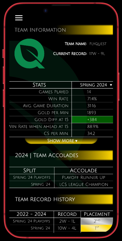 Team Information