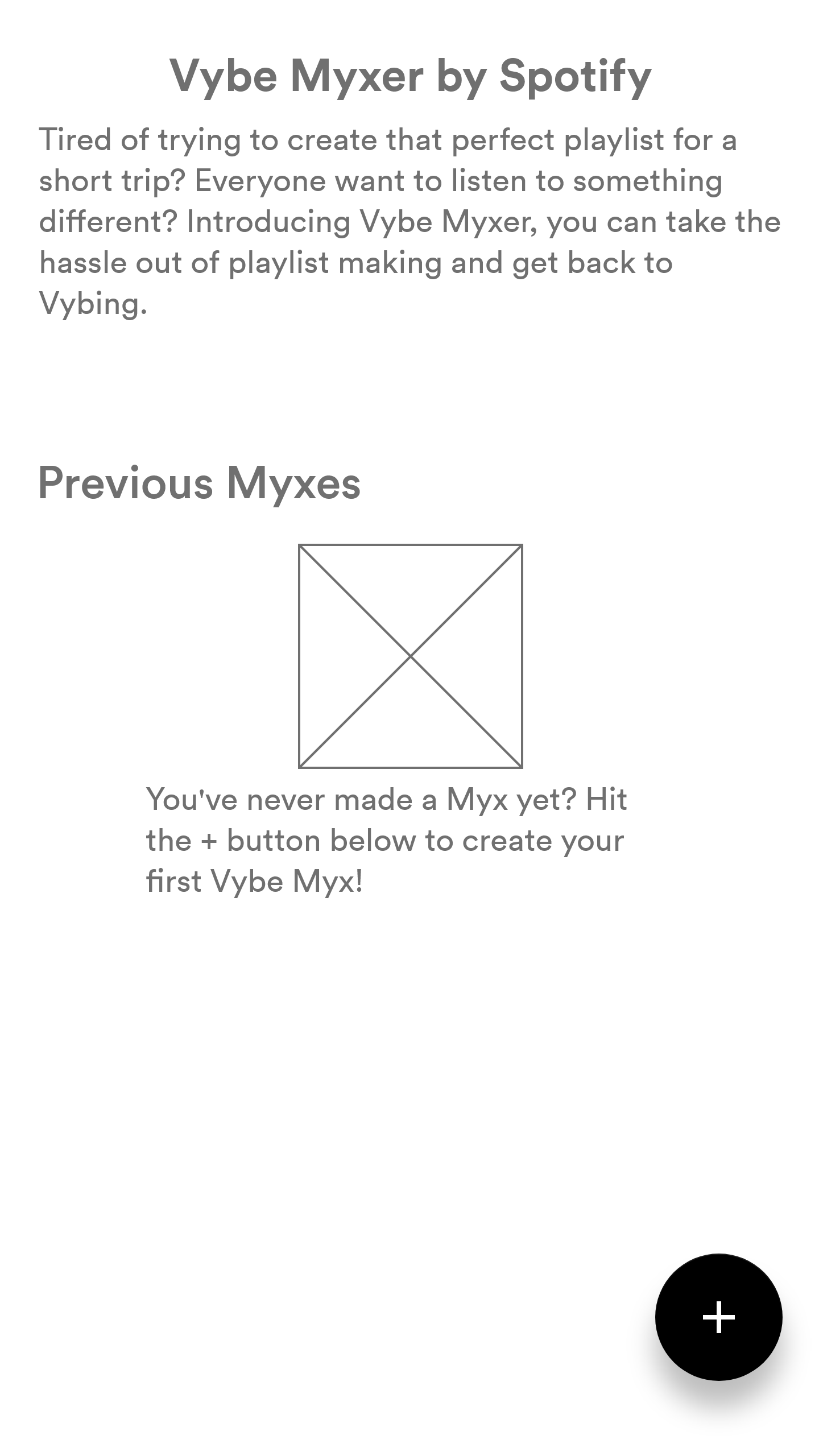 Preliminary Wireframe 3: Opening Screen