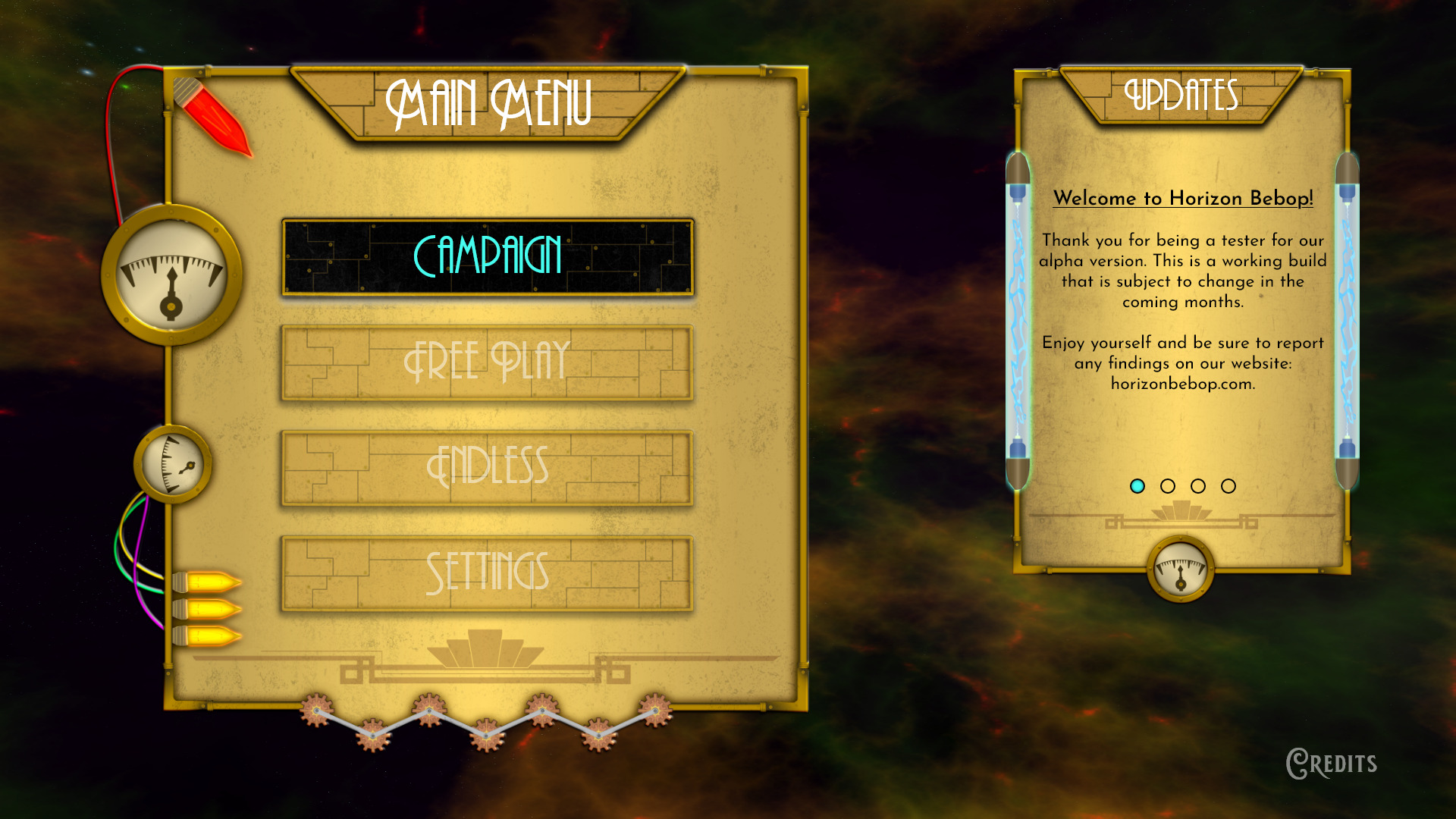 Golden Era - Main Menu