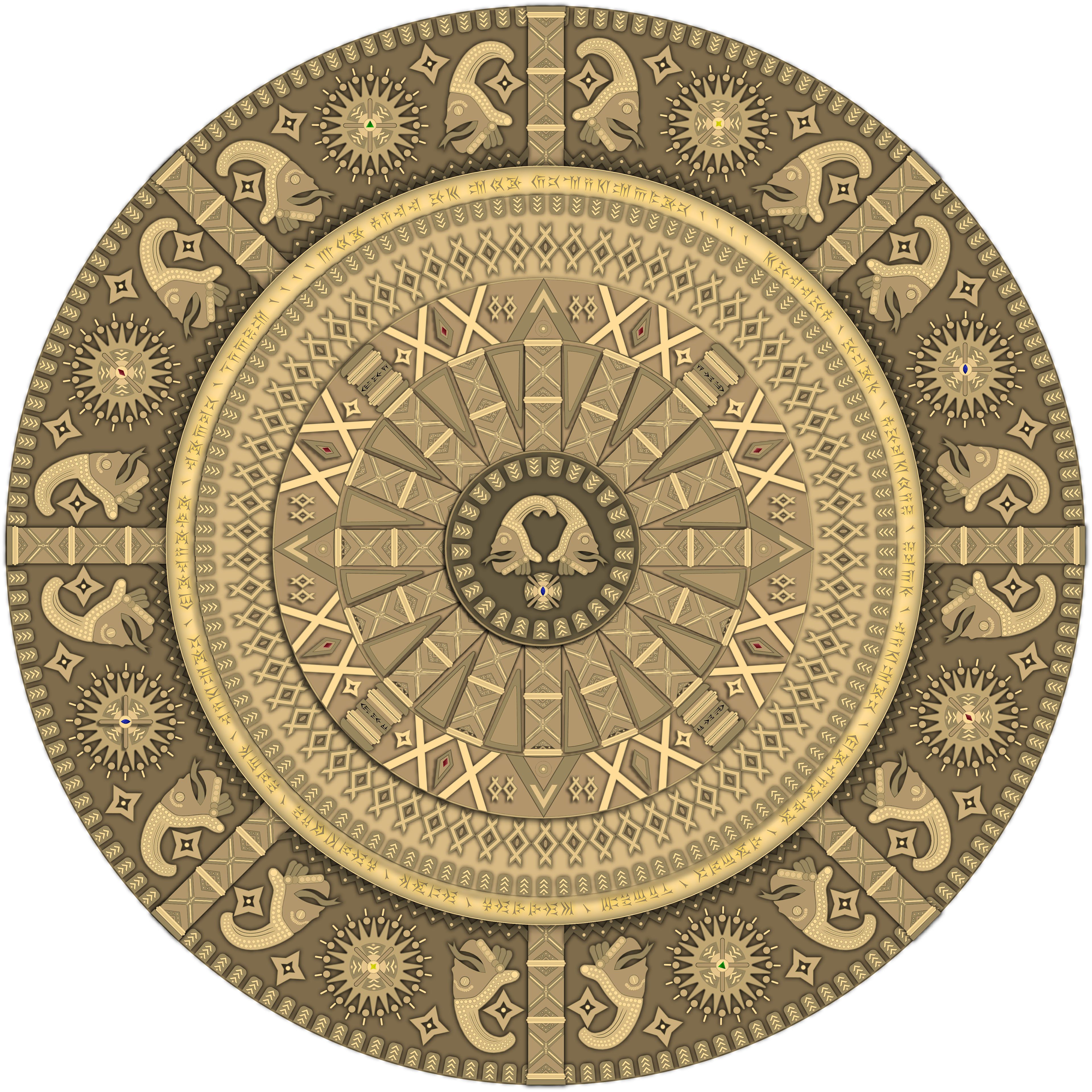 Sun Dial Hero Asset