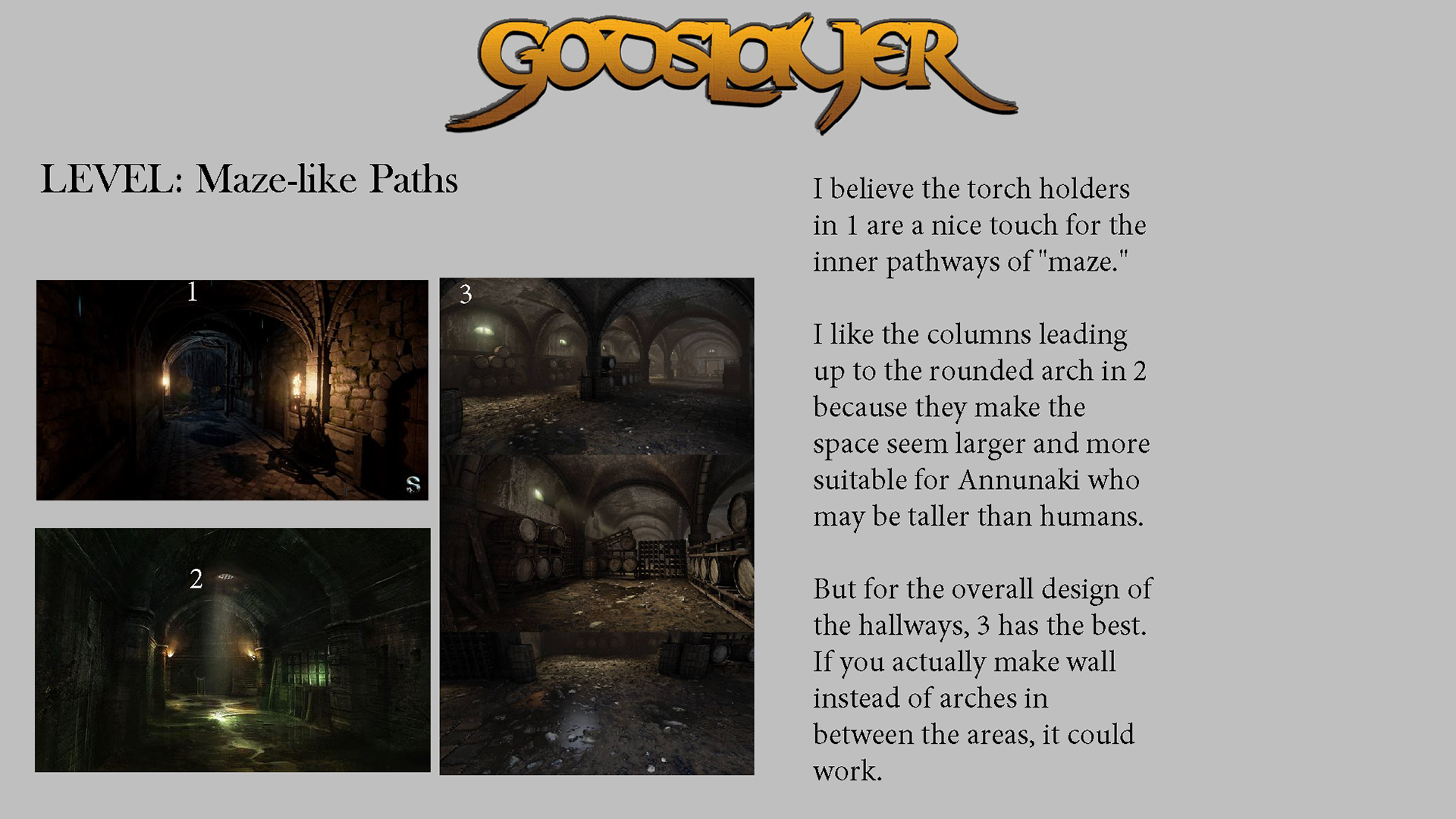 Maze-like Temple Feedback