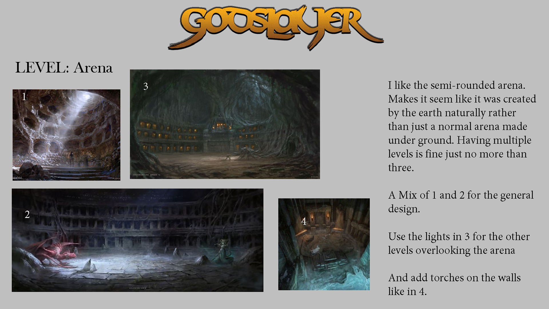 Arena Feedback