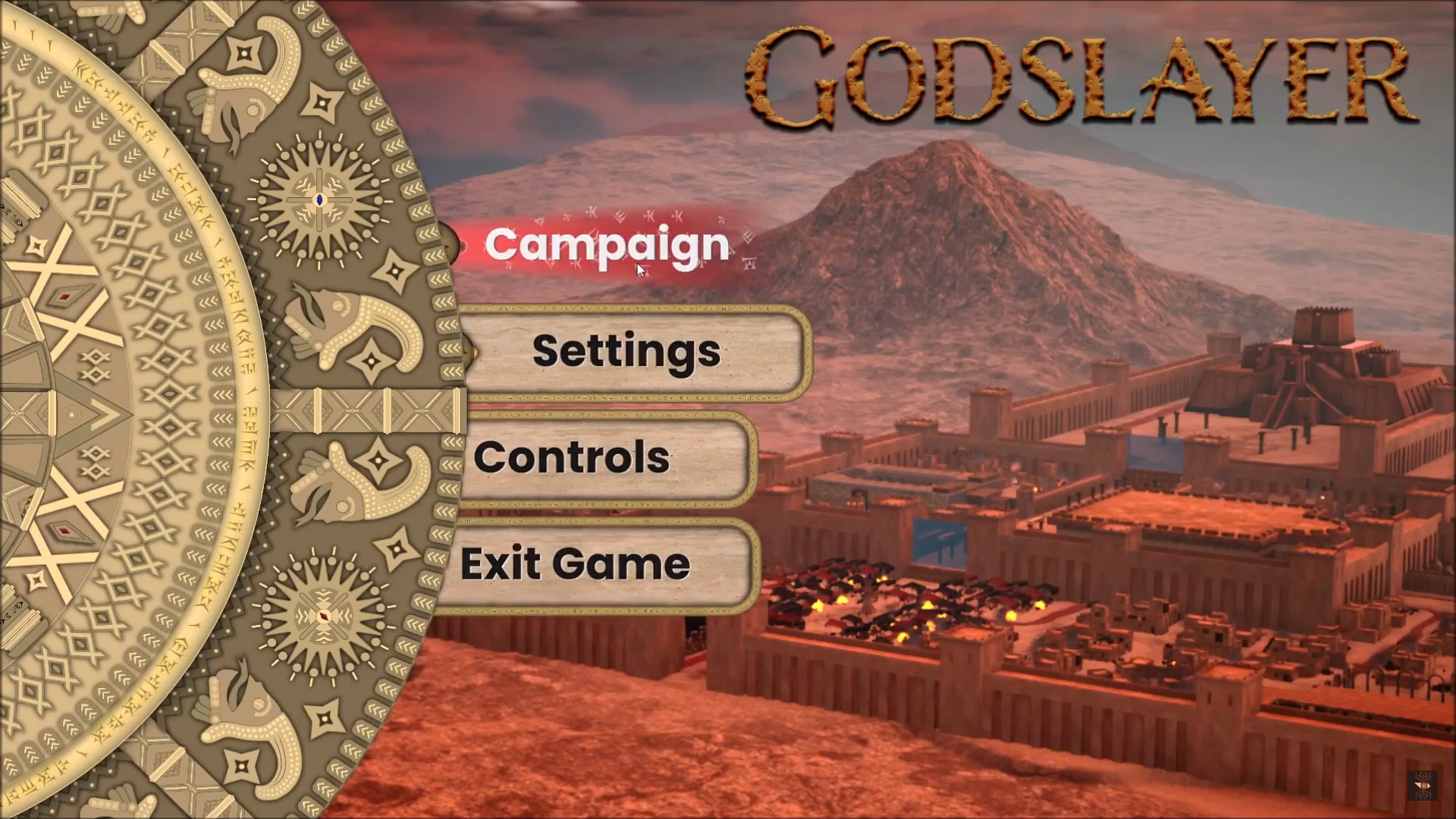 Active Buttons - Main Menu