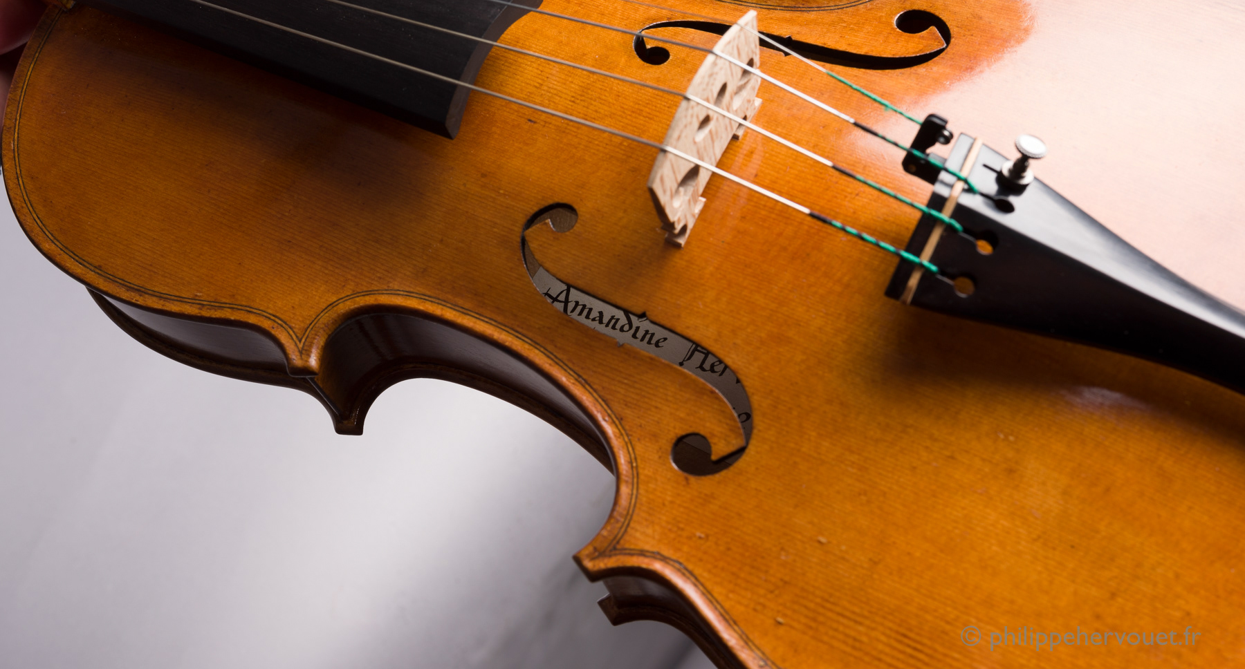 Violon, Luthière Amandine Hervouet