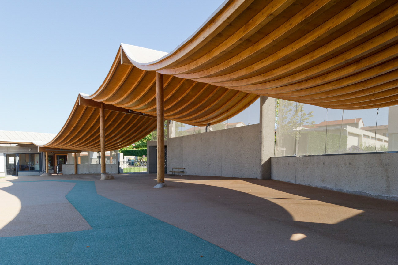 Marie Renée Desages Architecte, Ecole La Talaudière