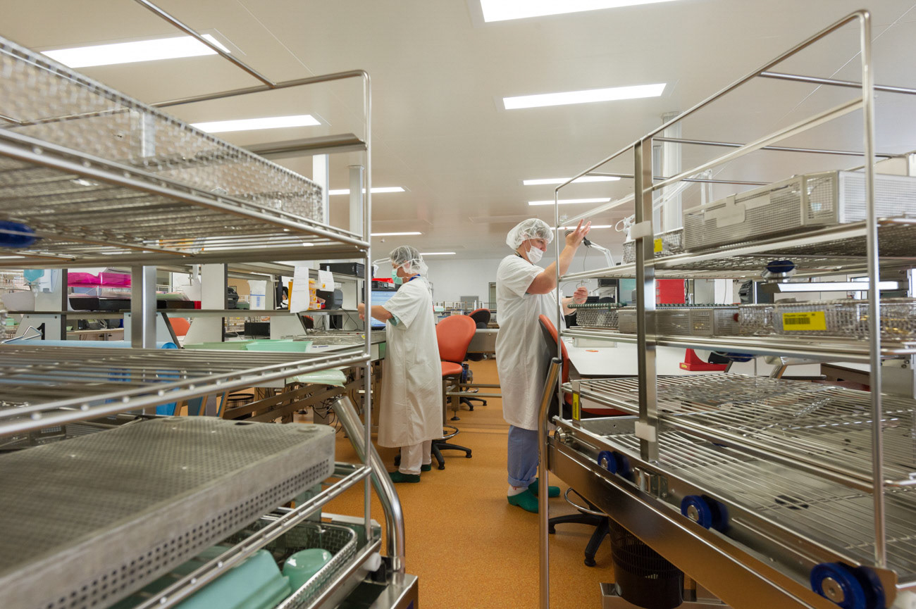 Unité de stérilisation, Sterilorr, Nancy, In Fine.