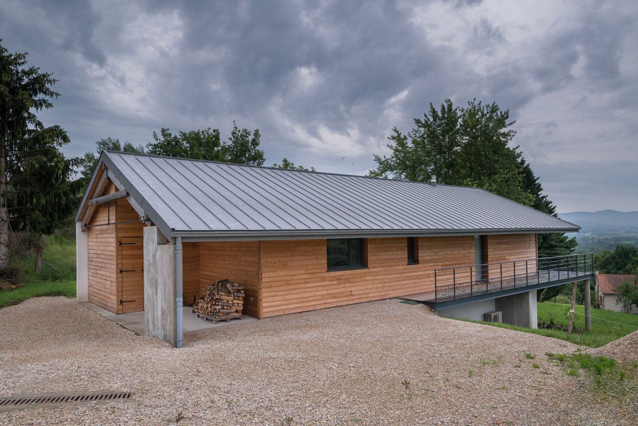 Maison individuelle, Priay,  agence Archibulle.