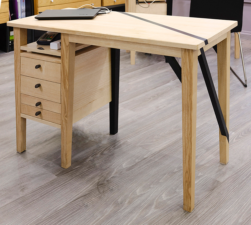 Bureau pour une boutique d’opticien.