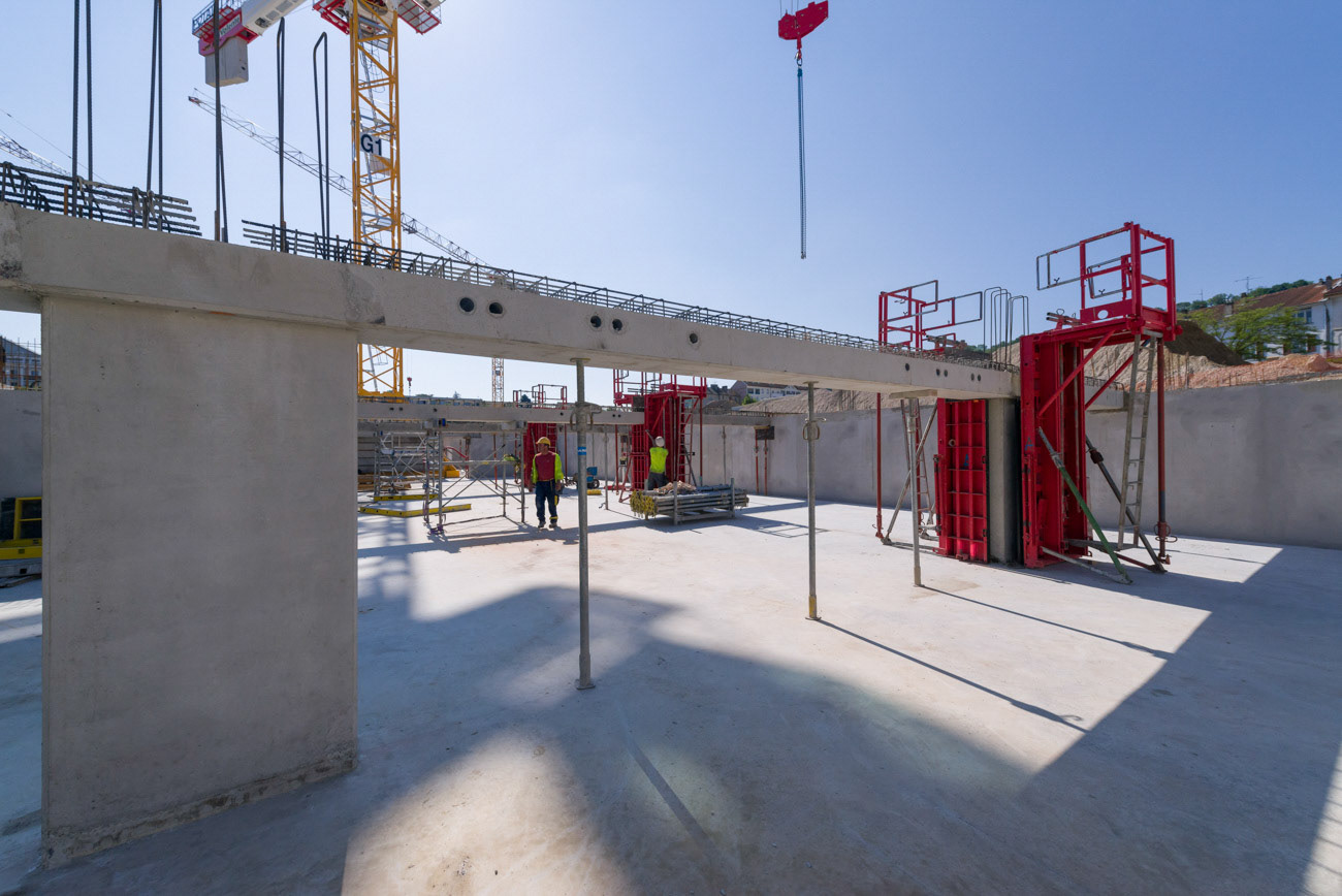 Chantier site de la Folatière, Bourgoin Jallieu, In Fine.