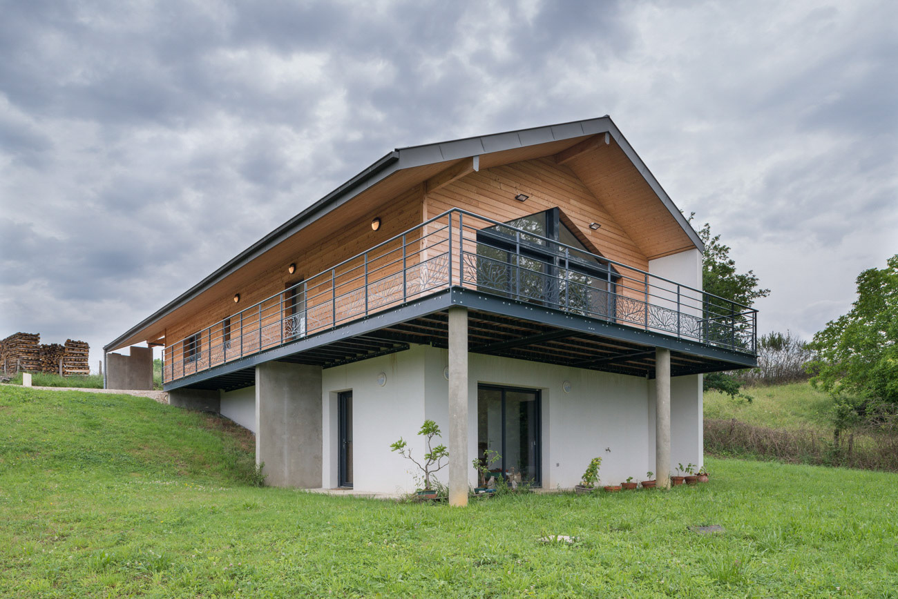 Maison individuelle, Priay,  agence Archibulle.