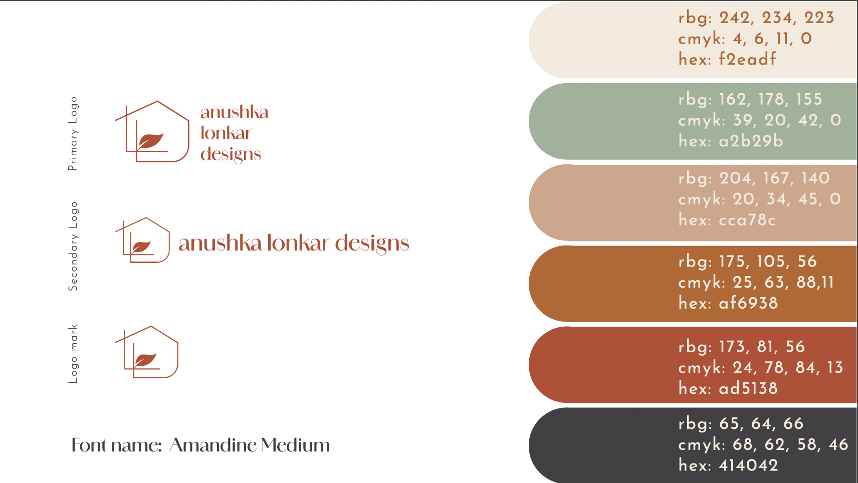 Logo, Colours and Typography