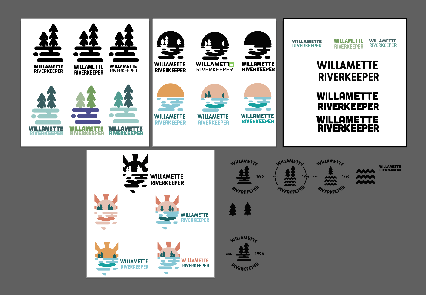 Early Logo Iterations