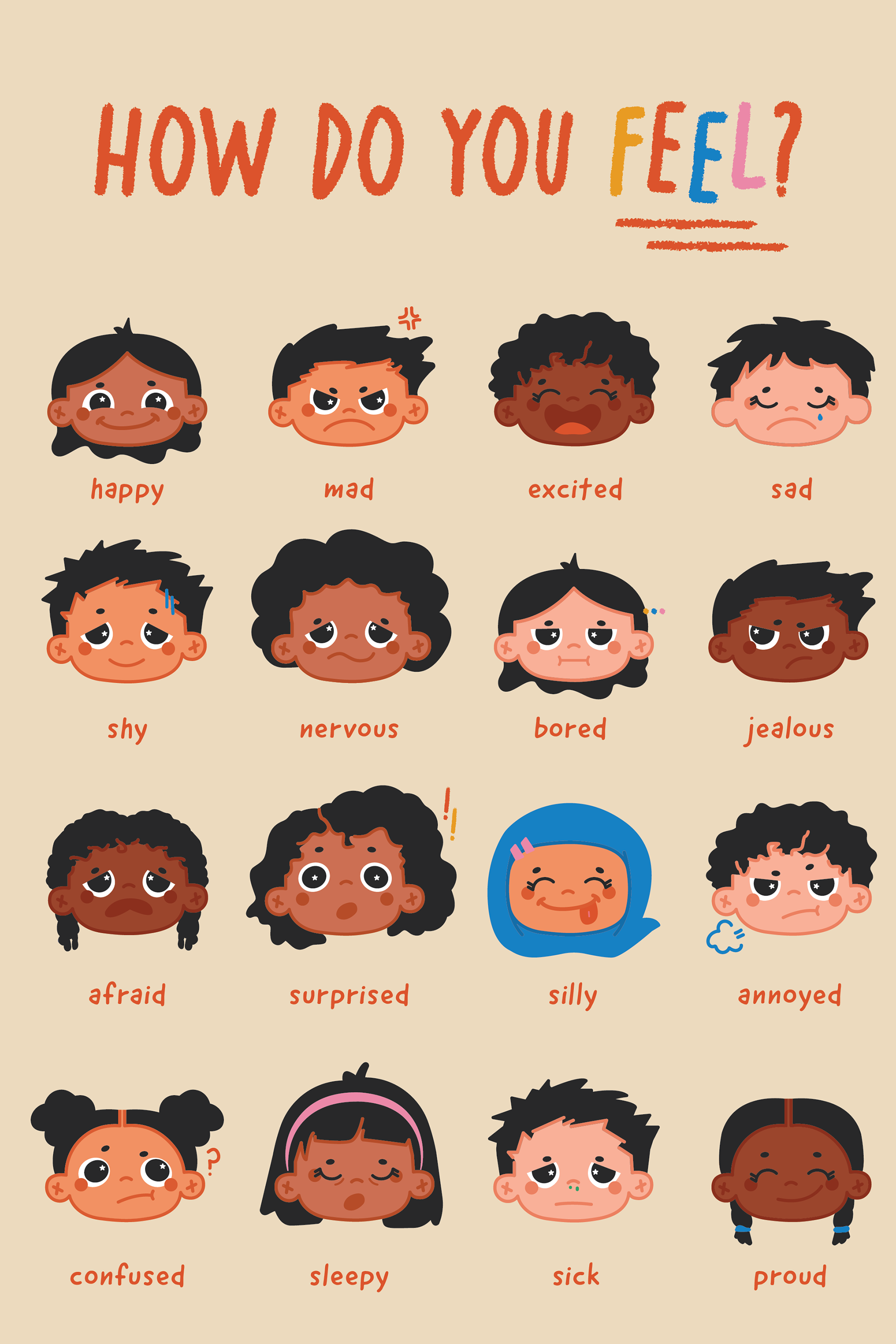 'Emotions' Poster (in English)