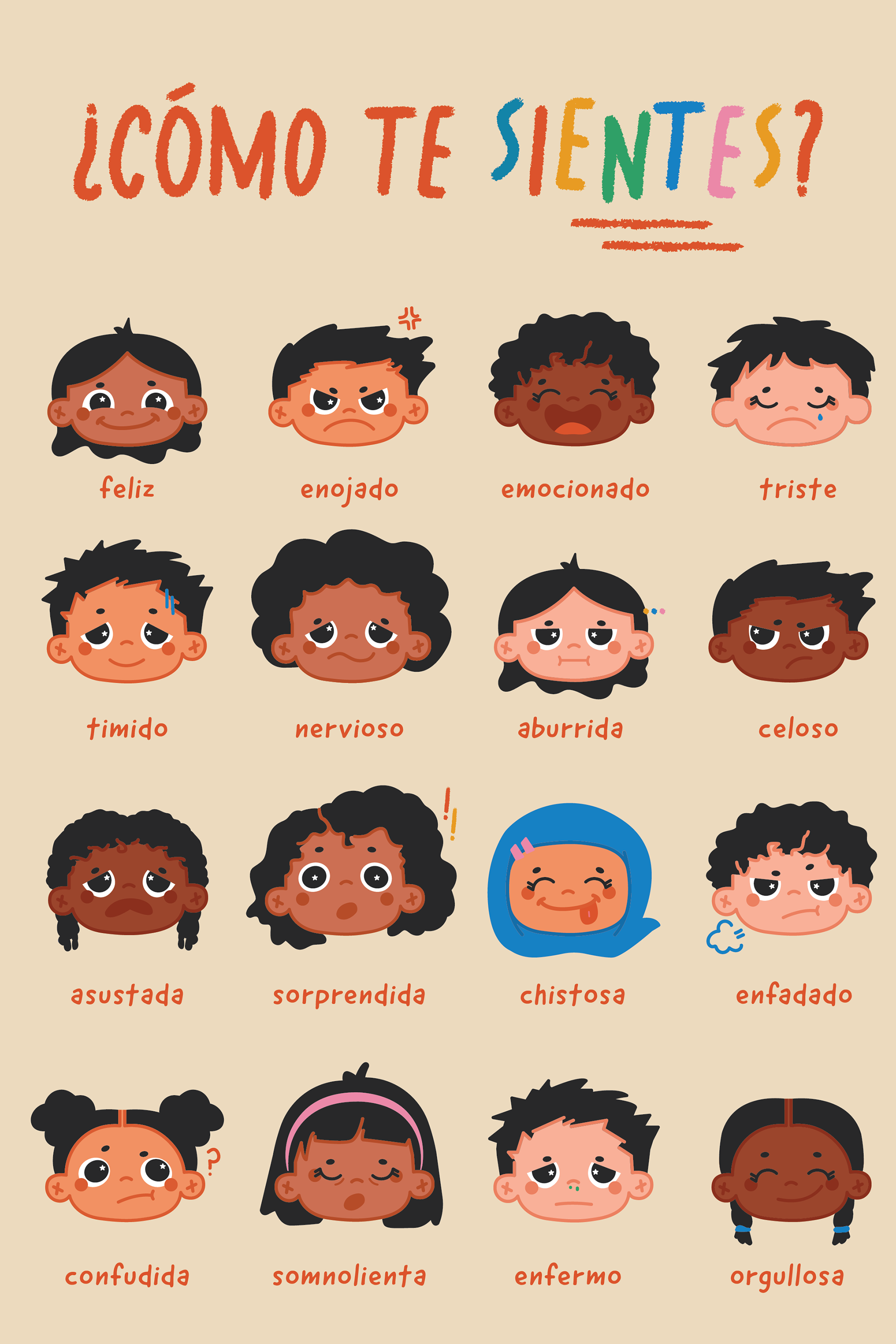 'Emociones' Poster (in Spanish)