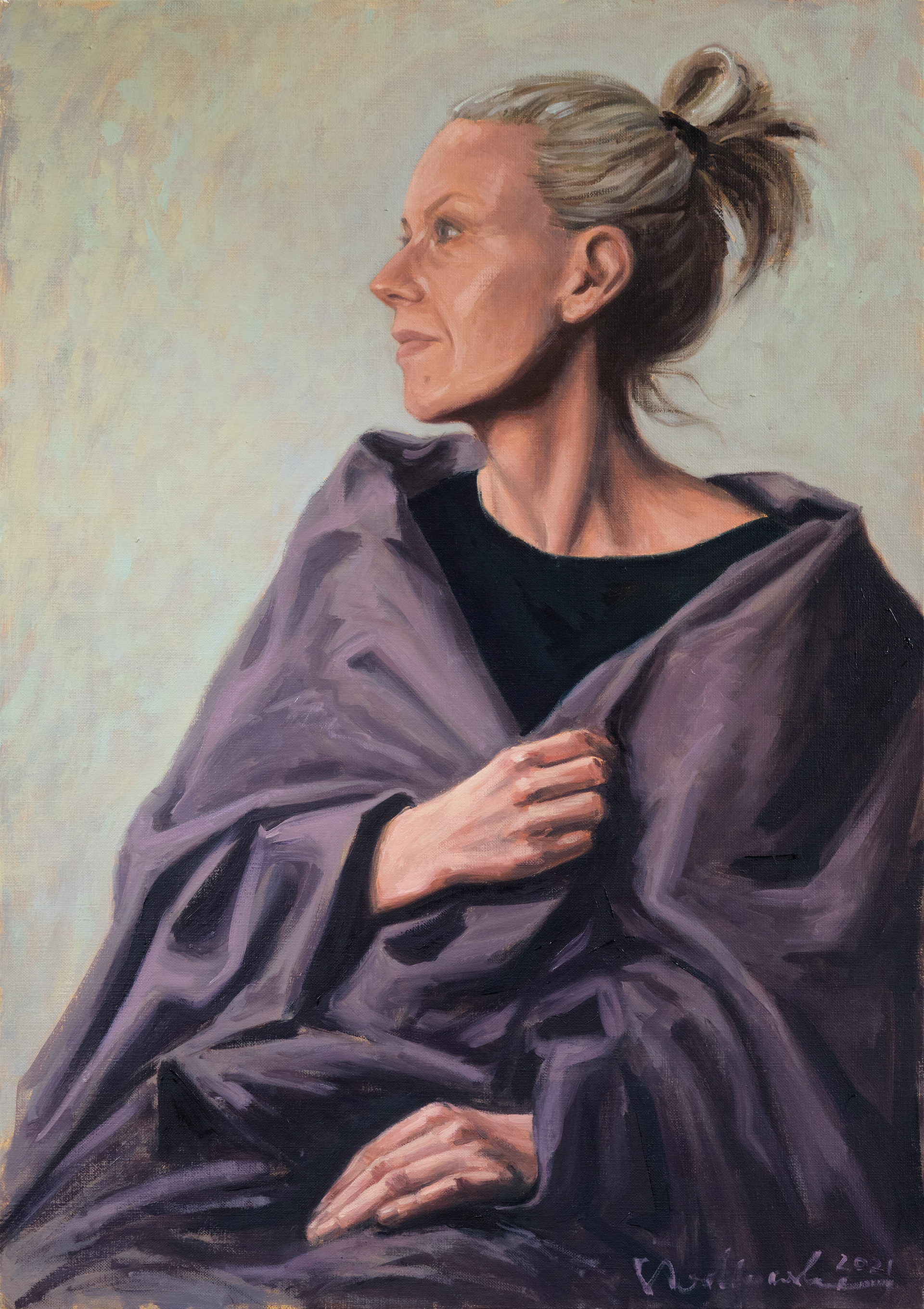 Nadzieja – obraz olejny na płótnie 46 x 65 cm