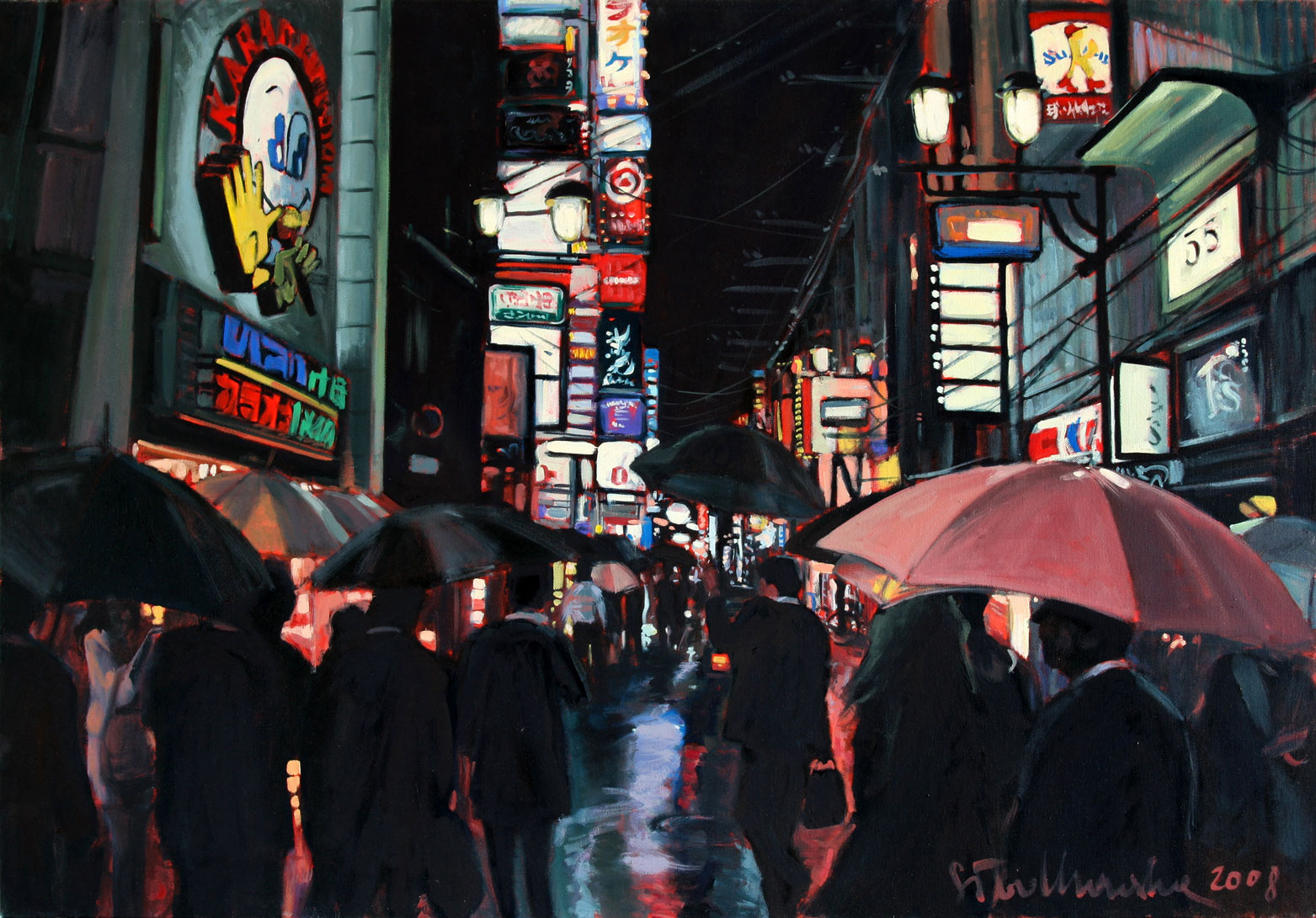 Kombanwa - obraz olejny na płótnie 116 x 81 cm   /PRIVATE COLLECTION/