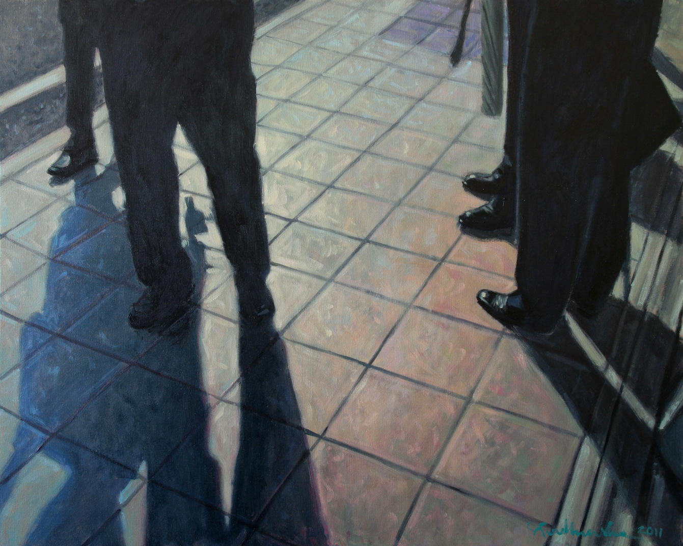 Clarks - obraz olejny na płótnie 100 x 80 cm   /PRIVATE COLLECTION/