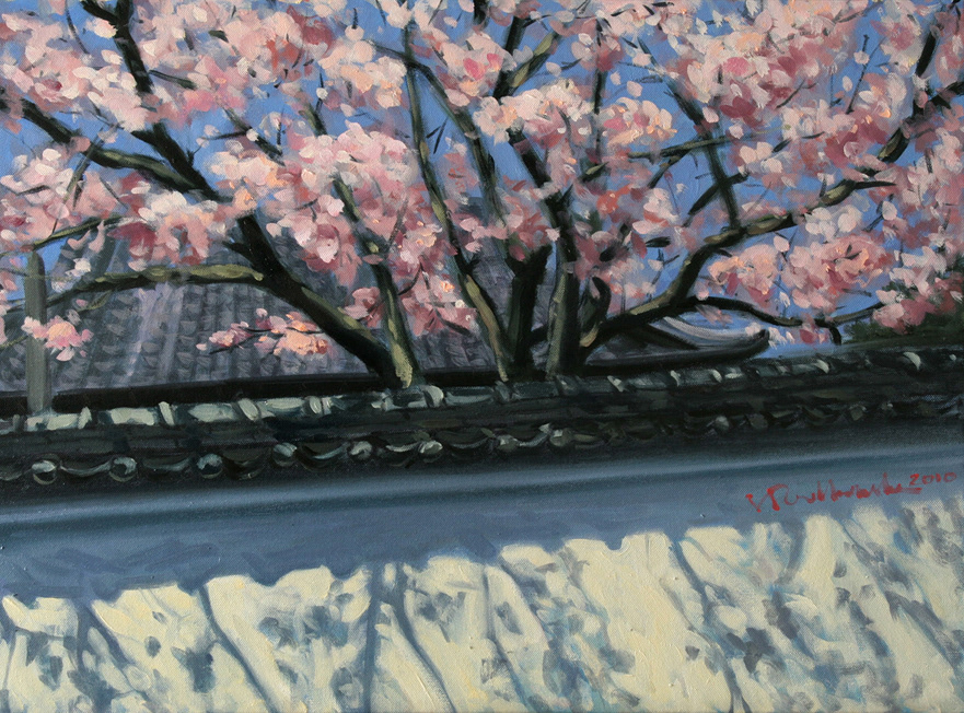 Sakura - obraz olejny na płótnie 73 x 54 cm   /PRIVATE COLLECTION/