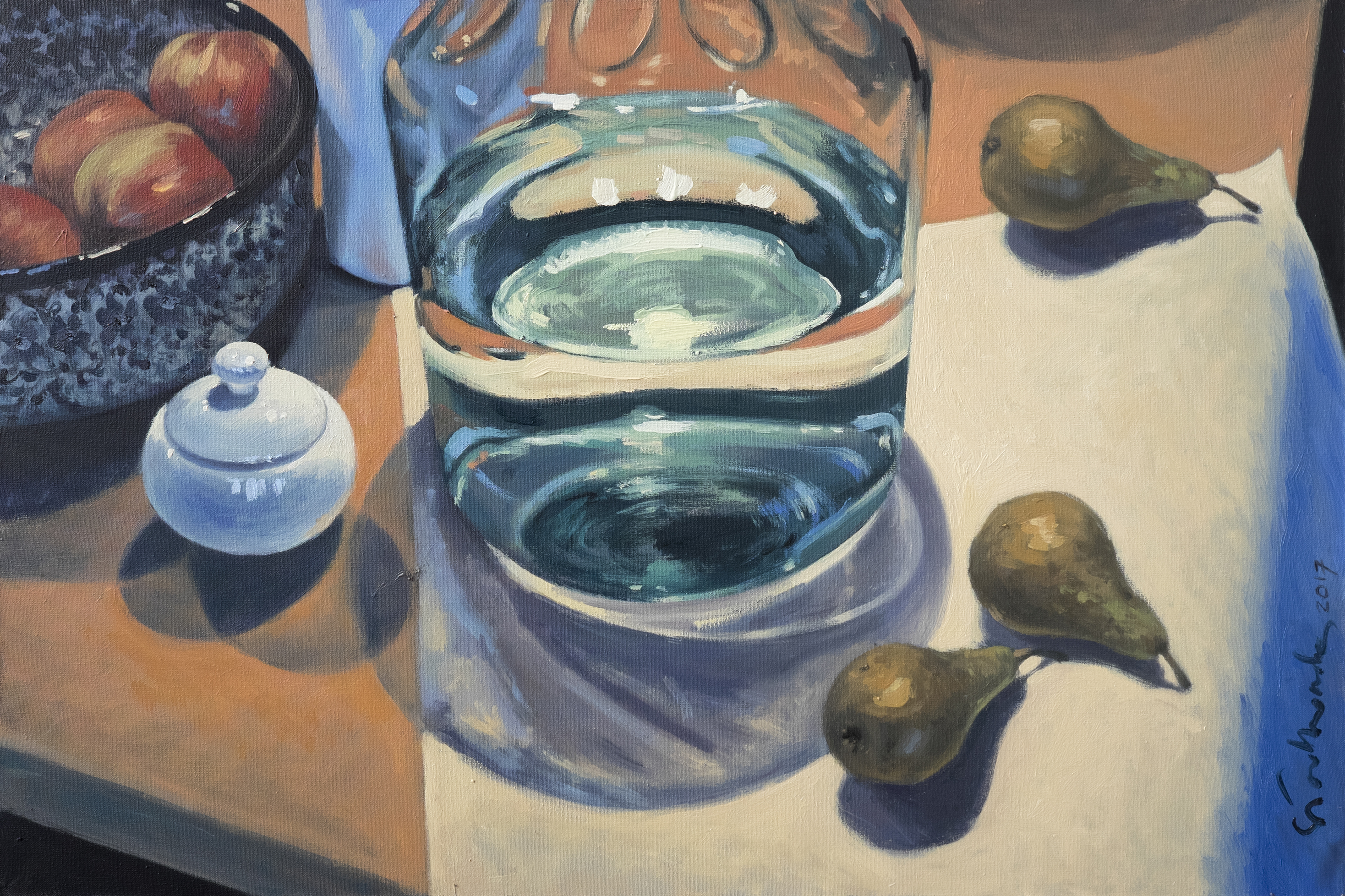 Gruszkówka - obraz olejny na płótnie 60 x 40 cm   /PRIVATE COLLECTION/