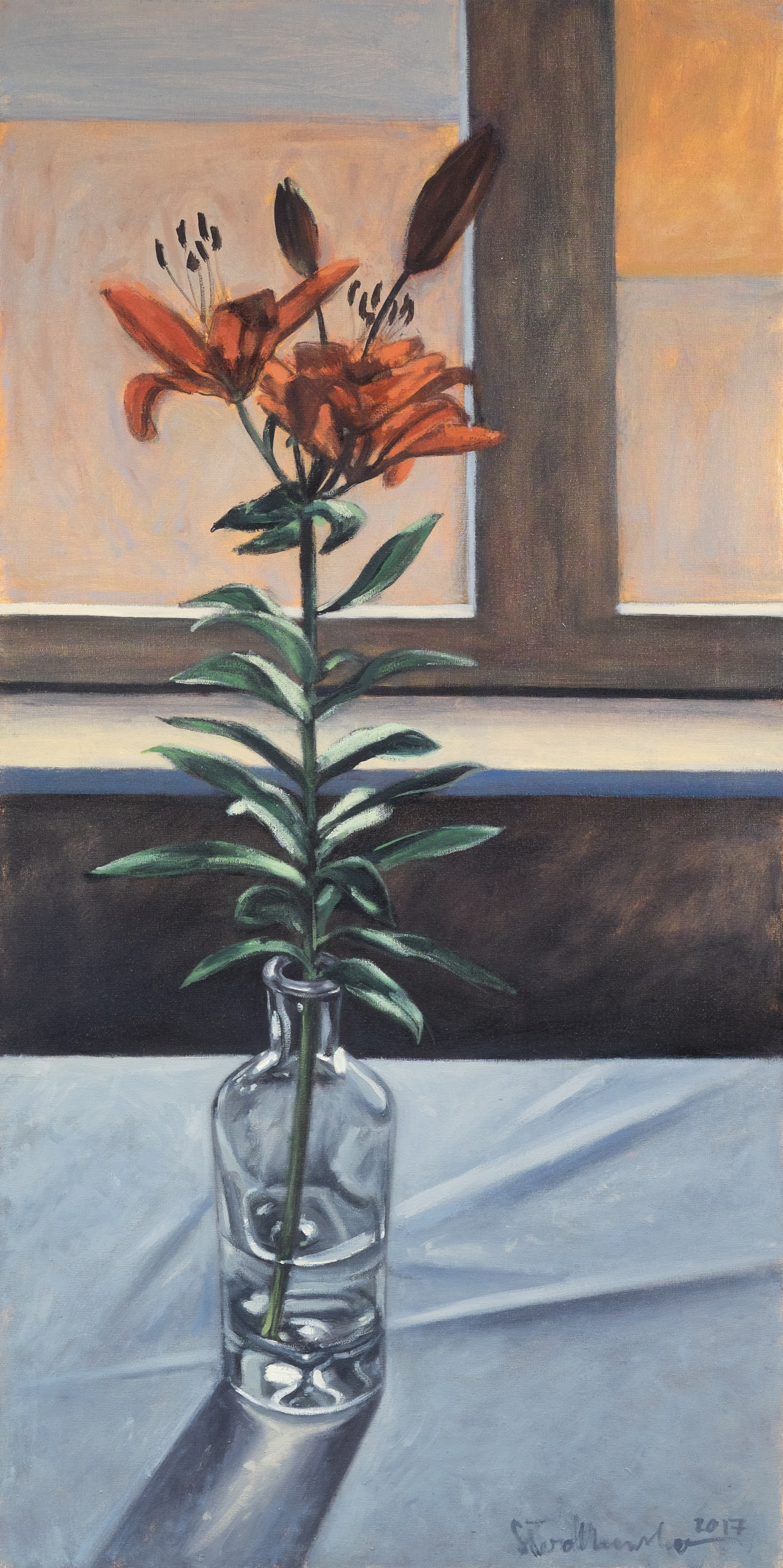 Lilia - obraz olejny na płótnie 80 x 40 cm   /PRIVATE COLLECTION/