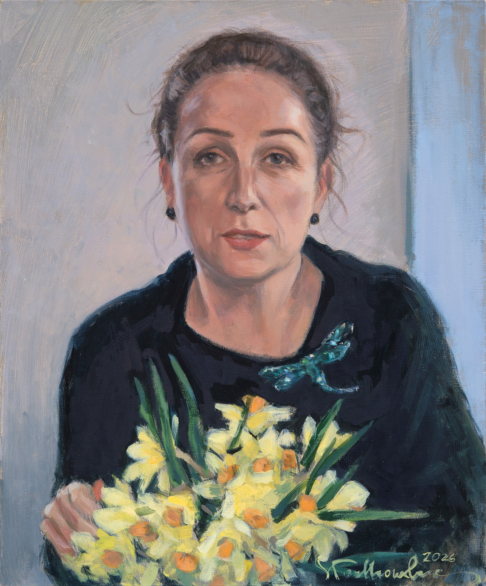 Magda - obraz olejny na płótnie 38 x 46 cm