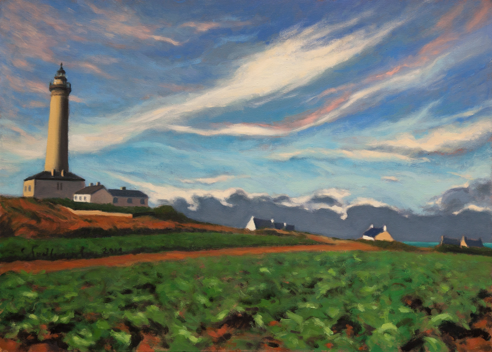 Ile de Batz 5 – obraz olejny na płótnie 70 x 50 cm